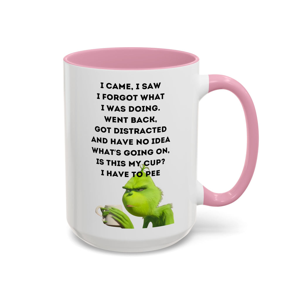 Colorful Grinch Coffee Mug, Fun Holiday Gift, Funny Tea Cup, Quirky Kitchen Decor, Grinch Fan Mug, Christmas Gift Idea