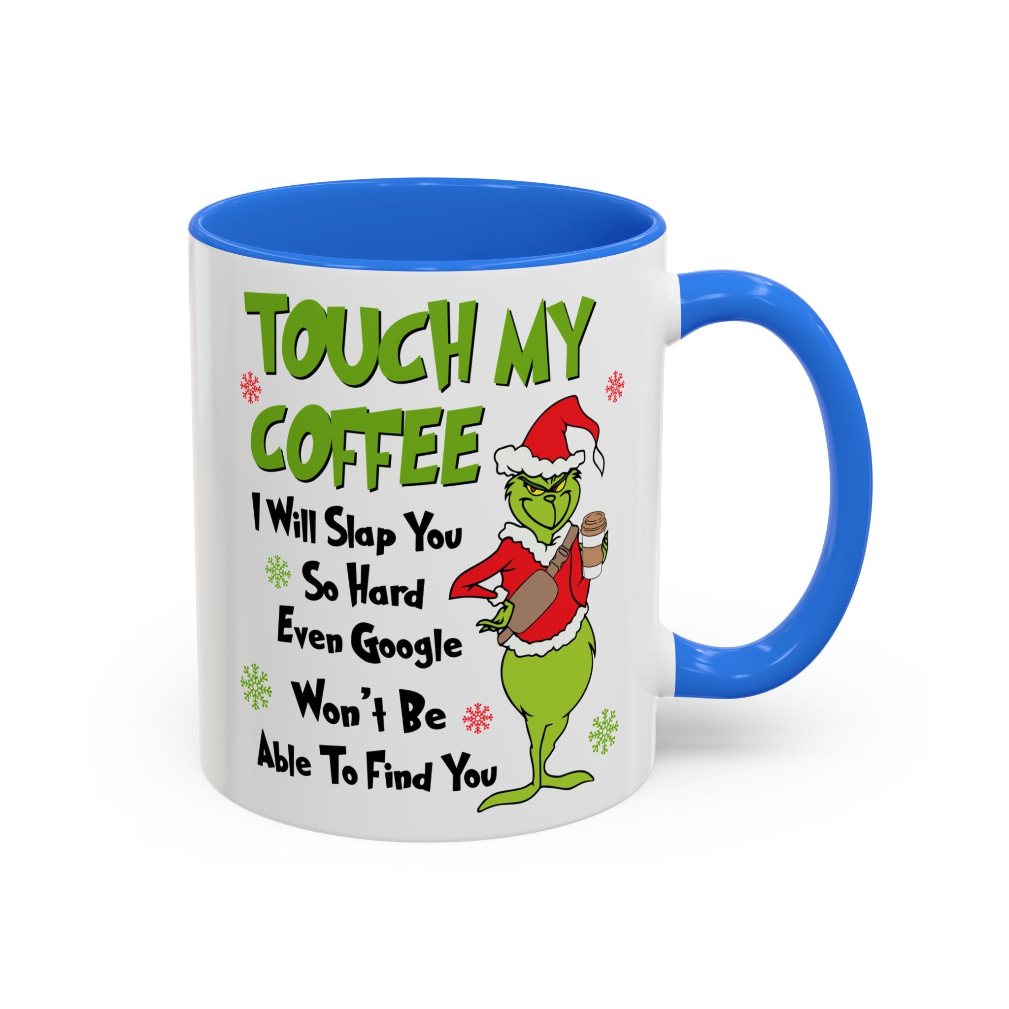 Colorful Grinch Coffee Mug - Fun Holiday Cup, Unique Gift, 11oz & 15oz Sizes, Perfect for Christmas, Funny Humor Mug, Coffee Lover's Delight