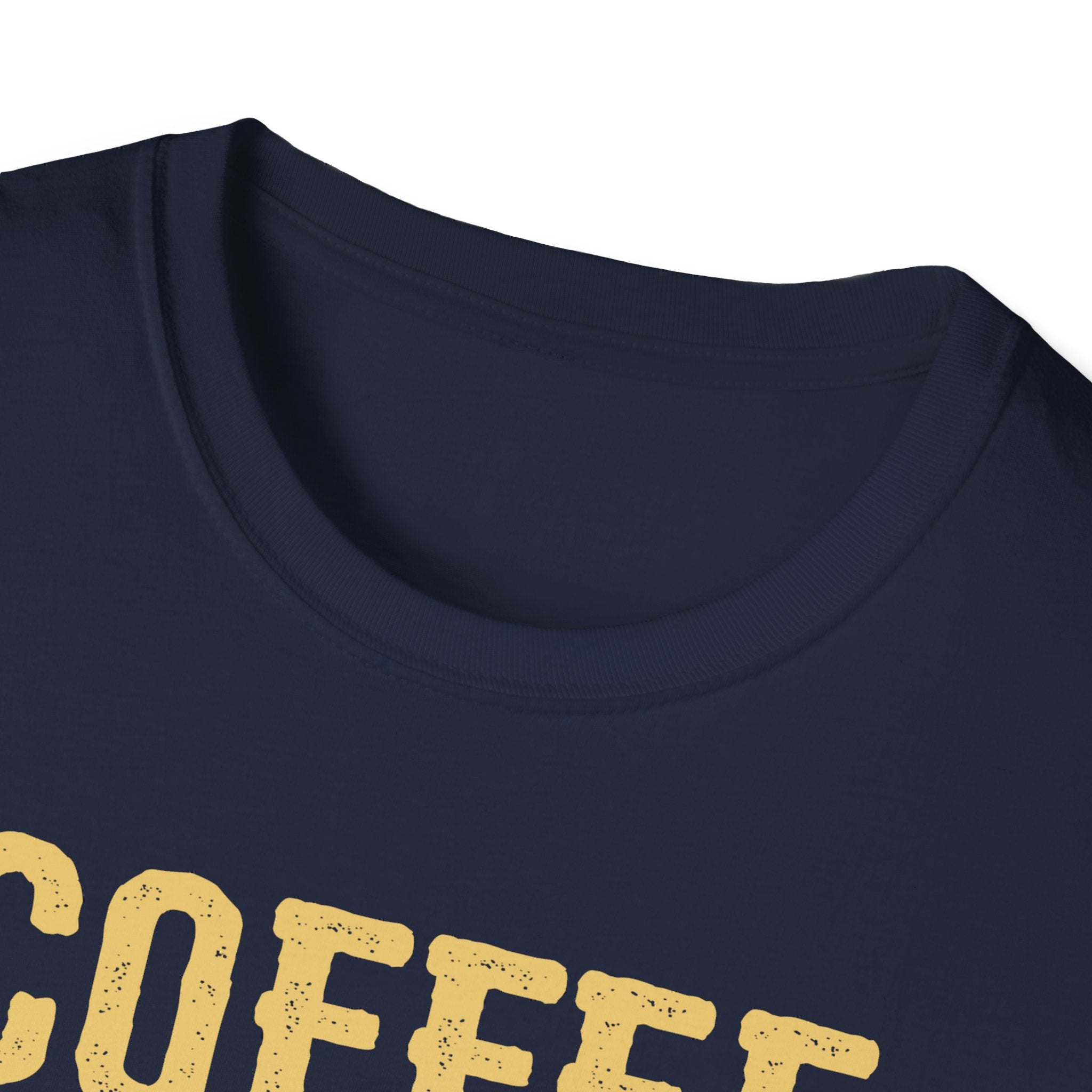 Coffee Because Murder Is Wrong T-Shirt | Black Cat Coffee Tee