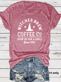 T-shirt women COFFEE CO letters