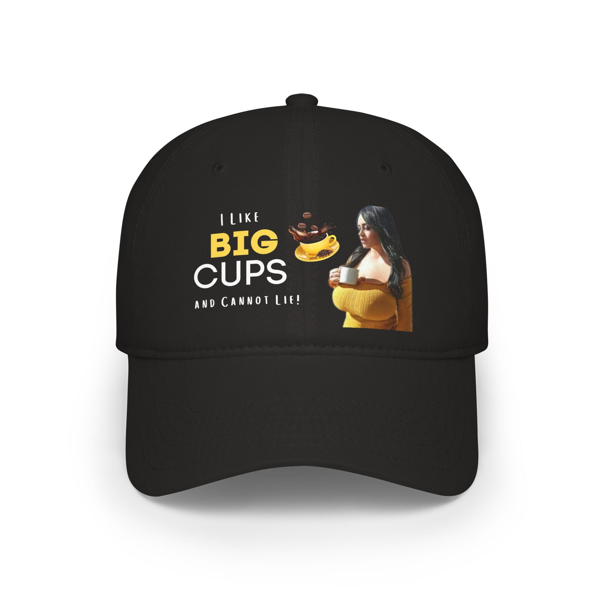 I Like BIG CUPS and I Cannot Lie! Low Profile Baseball Cap