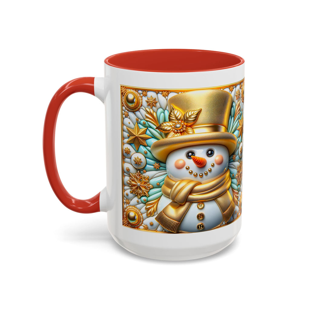 Festive Snowman Coffee Mug | Holiday Gift, Winter Decor, Cute Mug, Christmas Mug, Snowman Lover's Gift
