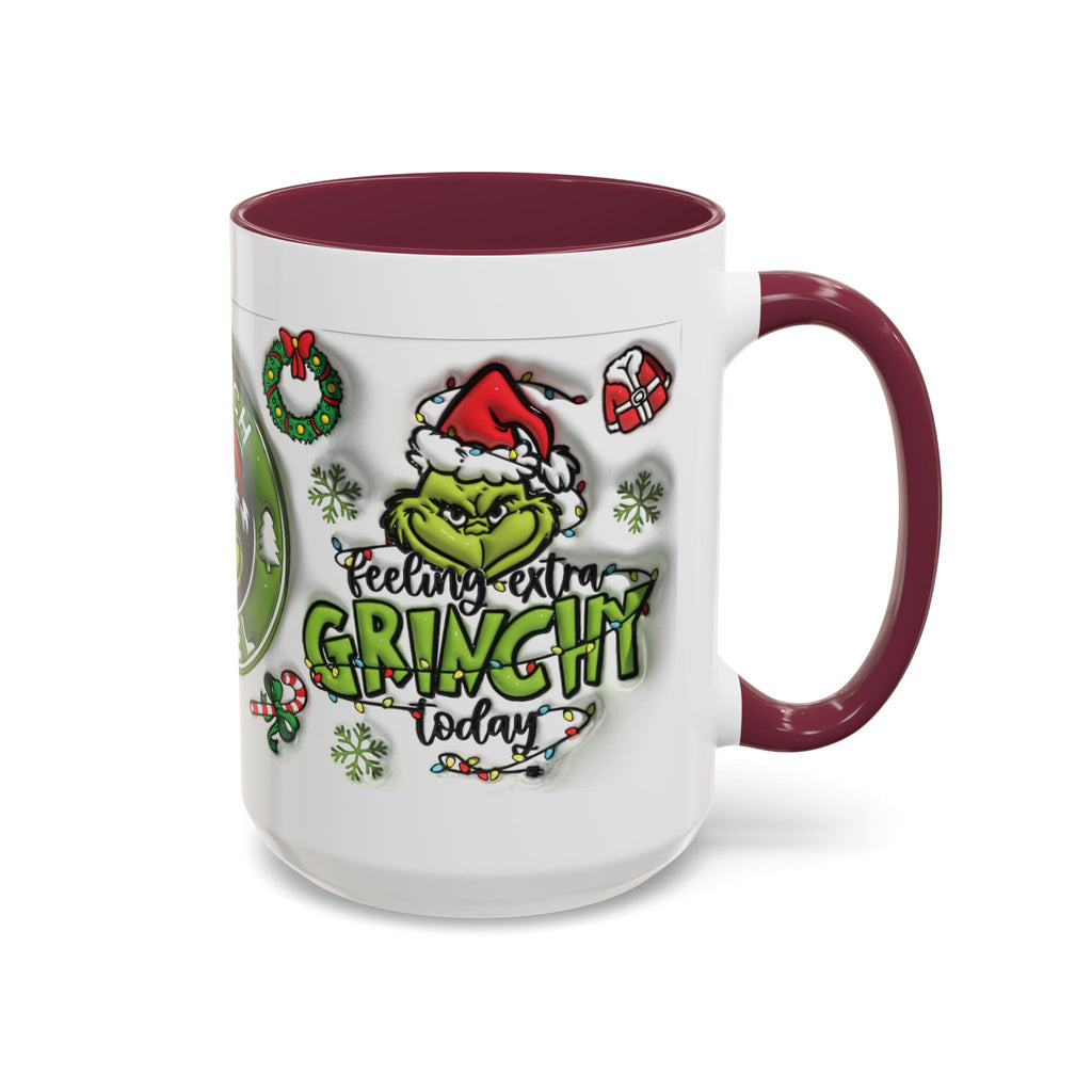 Grinch-themed Coffee Mug, Fun Holiday Gift, Christmas Mug, Grinch Fuel, Unique Grinchy Decor, Extra Grinchy Mug