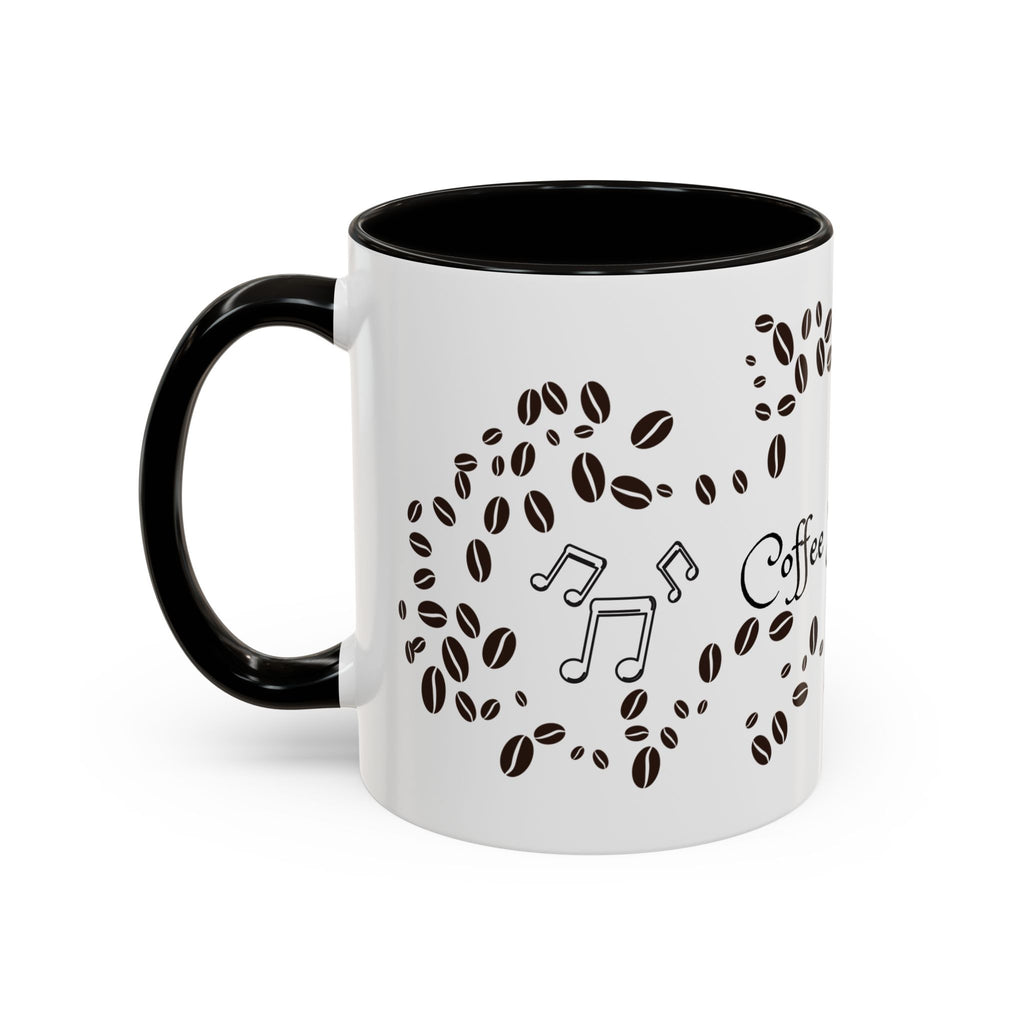 Coffee Sings to Me - White Ceramic Mug