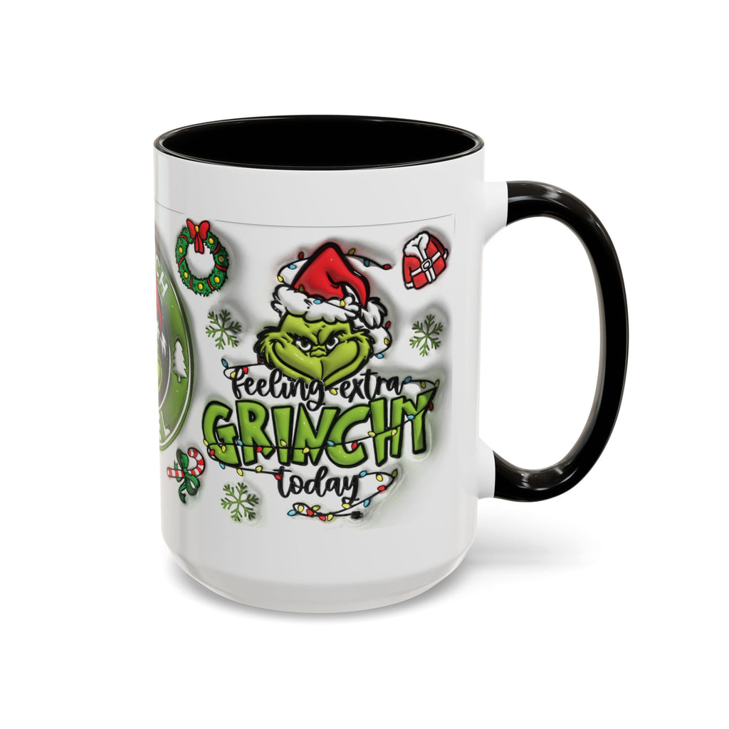 Grinch-themed Coffee Mug, Fun Holiday Gift, Christmas Mug, Grinch Fuel, Unique Grinchy Decor, Extra Grinchy Mug