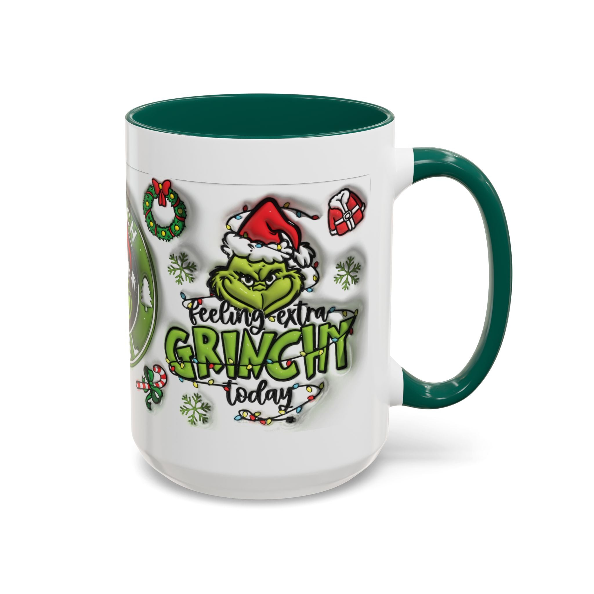Grinch-themed Coffee Mug, Fun Holiday Gift, Christmas Mug, Grinch Fuel, Unique Grinchy Decor, Extra Grinchy Mug
