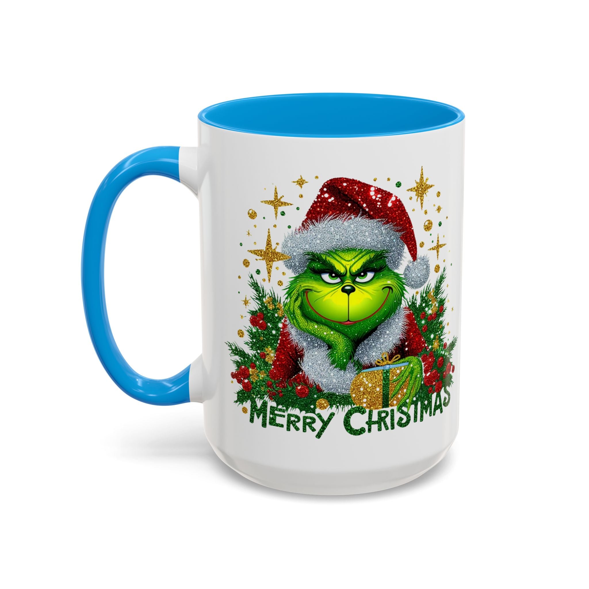 Grinchy Christmas Mug - 11oz & 15oz, Holiday Gift, Festive Beverage Cup, Winter Decorations, Fun Coffee Mug, Grinch Lover Gift