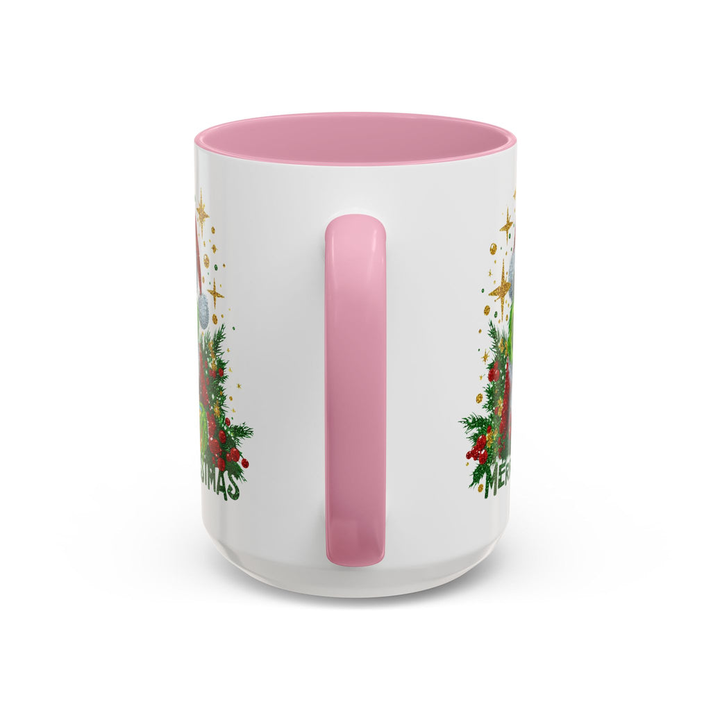Grinchy Christmas Mug - 11oz & 15oz, Holiday Gift, Festive Beverage Cup, Winter Decorations, Fun Coffee Mug, Grinch Lover Gift