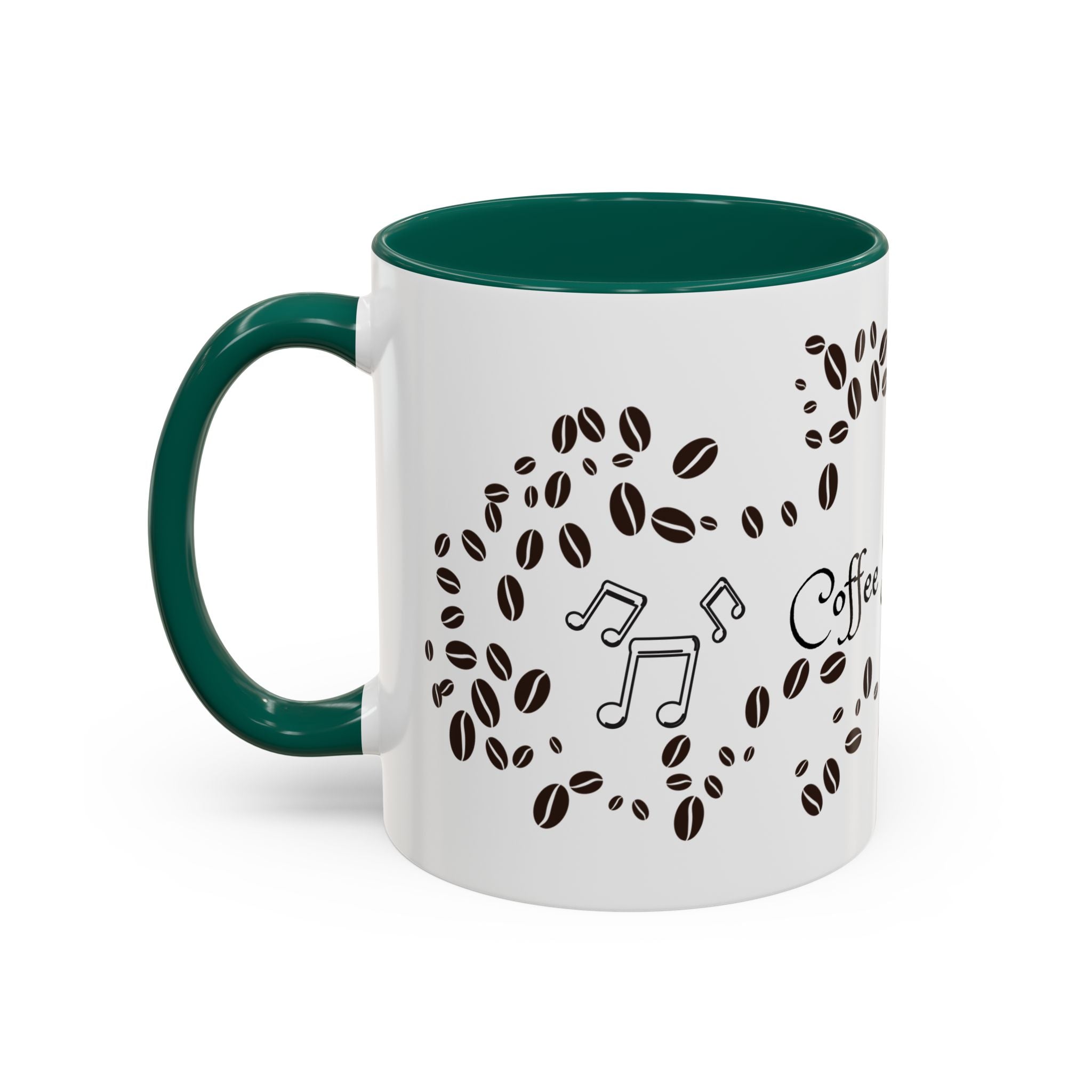 Coffee Sings to Me - White Ceramic Mug