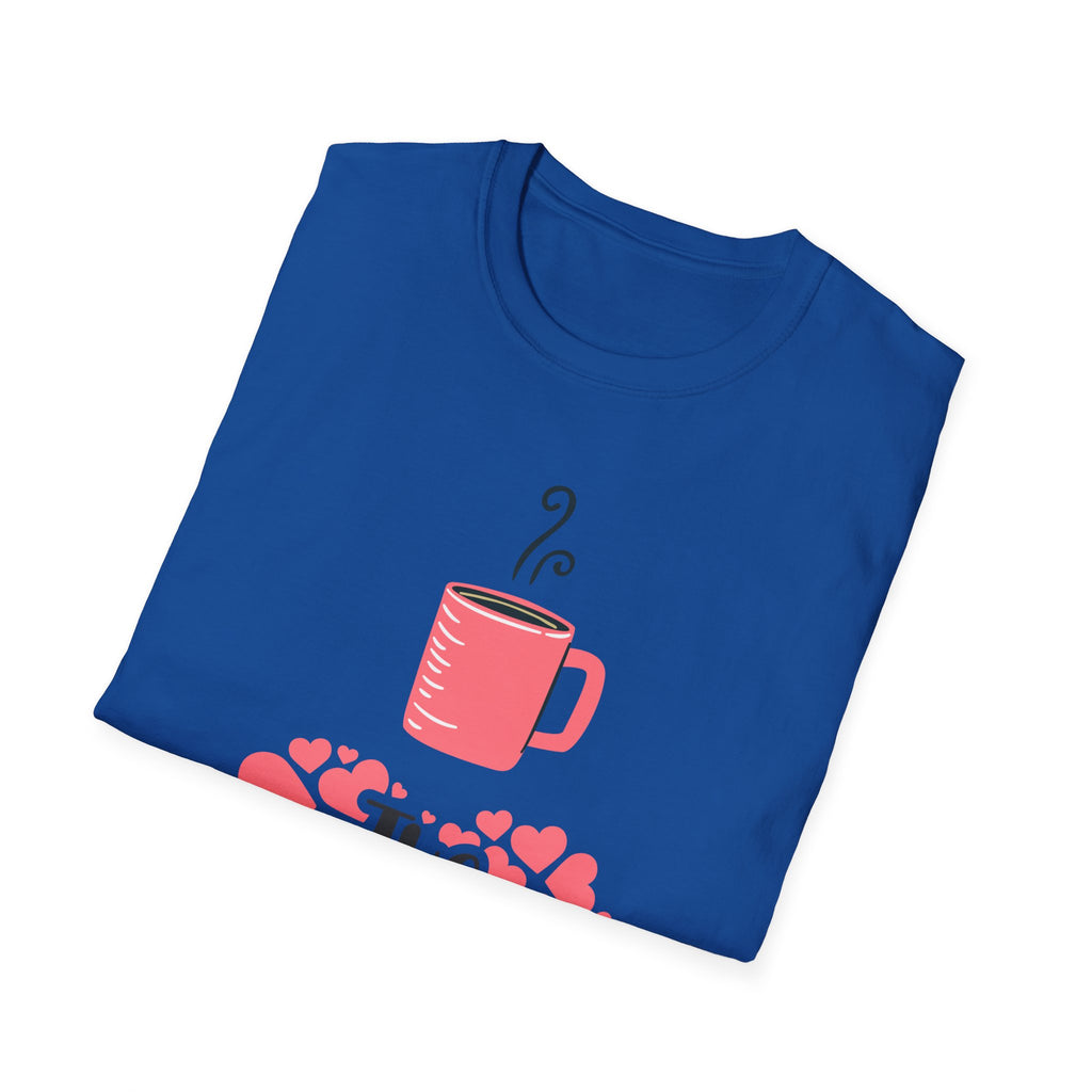 The Hot Coffee Mug Life - Unisex Softstyle T-Shirt