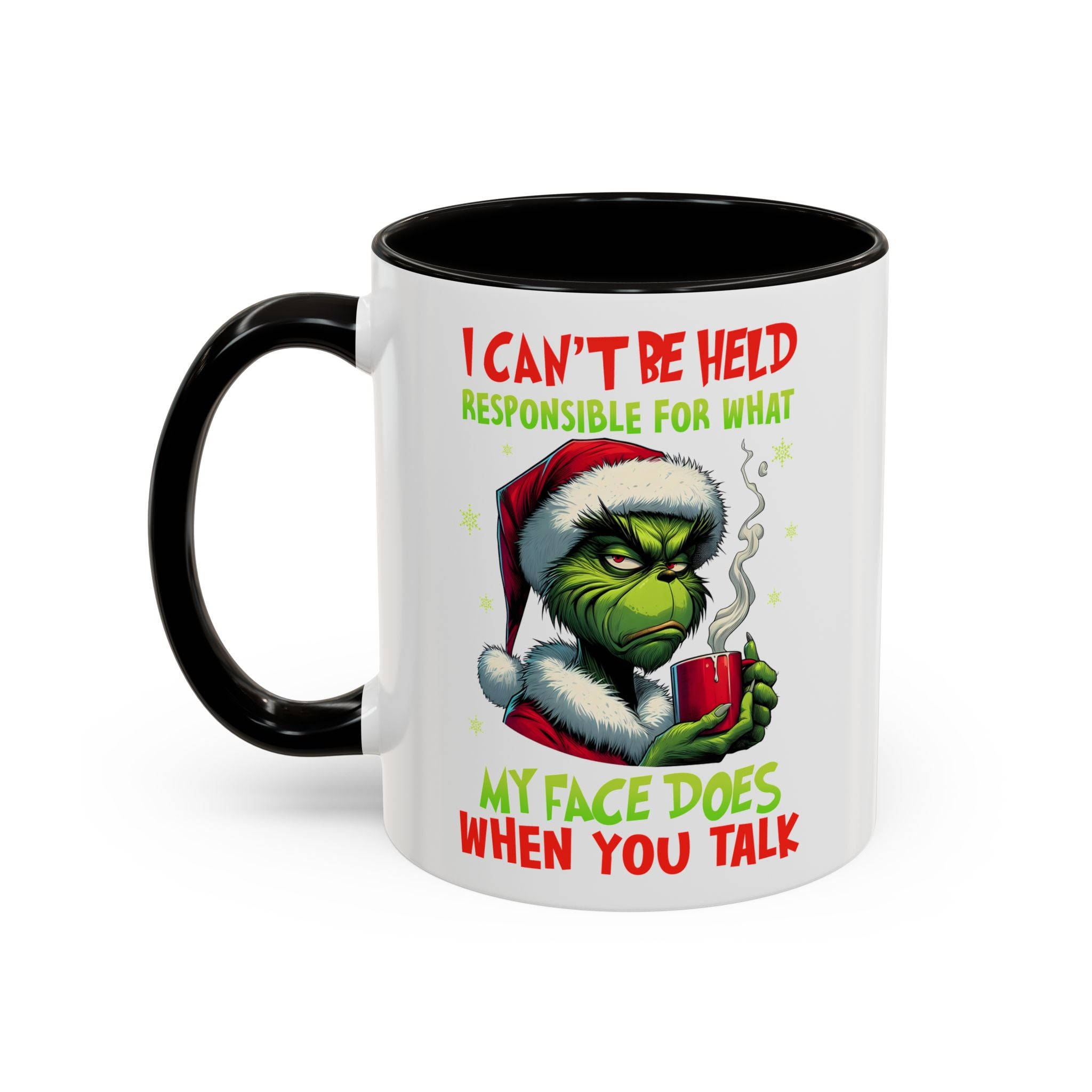 Colorful Grinch Mugs - Perfect for the Holidays, Funny Gift, Coffee Mug, Christmas Present, Office Humor, Grinch Lover