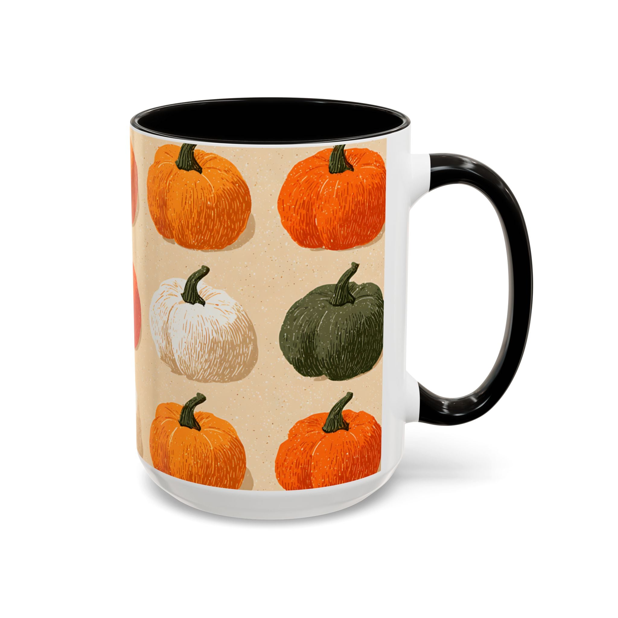 Autumn Pumpkin Mugs - Cozy Coffee Cups for Fall, Seasonal Drinkware, Thanksgiving Gifts, Home Decor, Pumpkin Spice Lovers