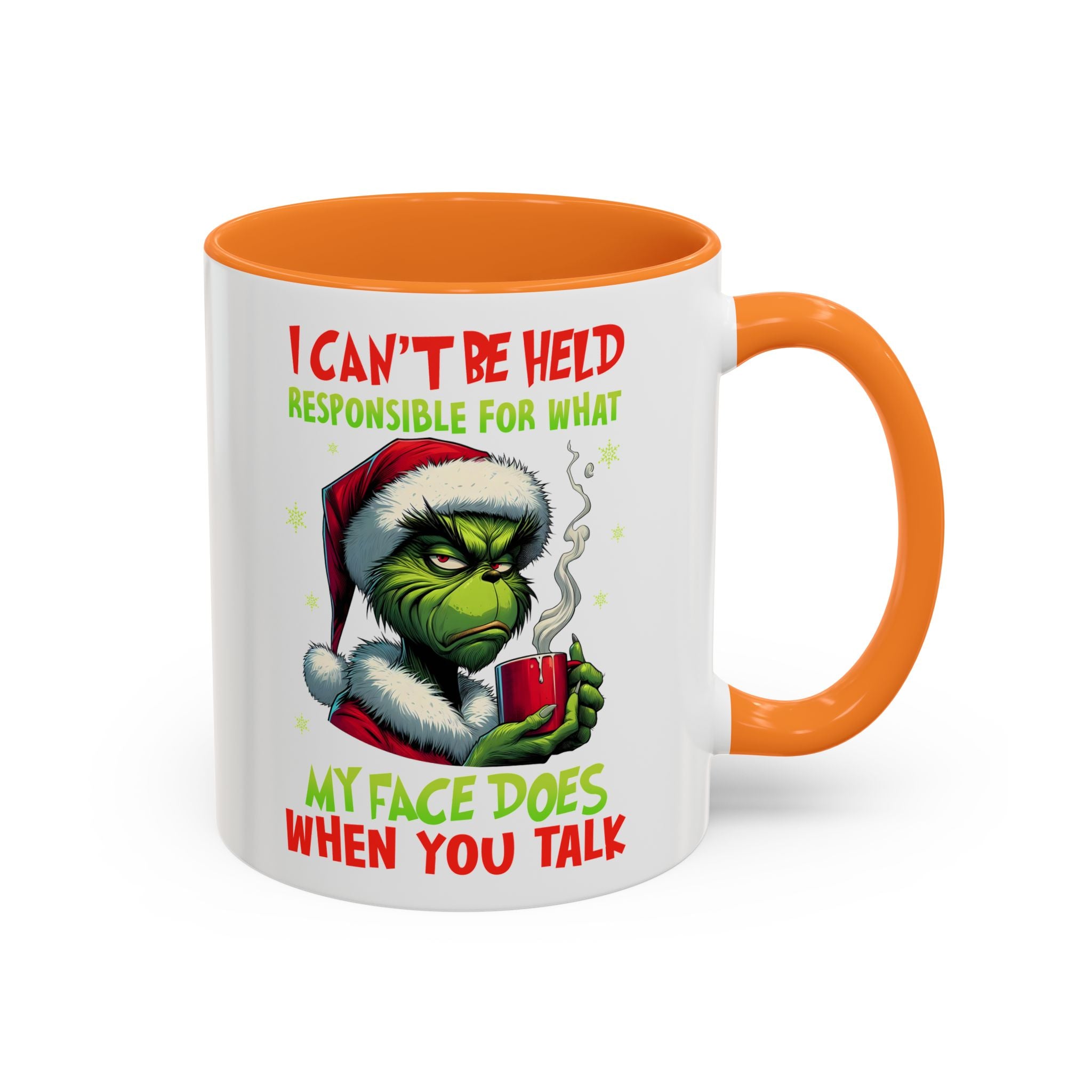 Colorful Grinch Mugs - Perfect for the Holidays, Funny Gift, Coffee Mug, Christmas Present, Office Humor, Grinch Lover