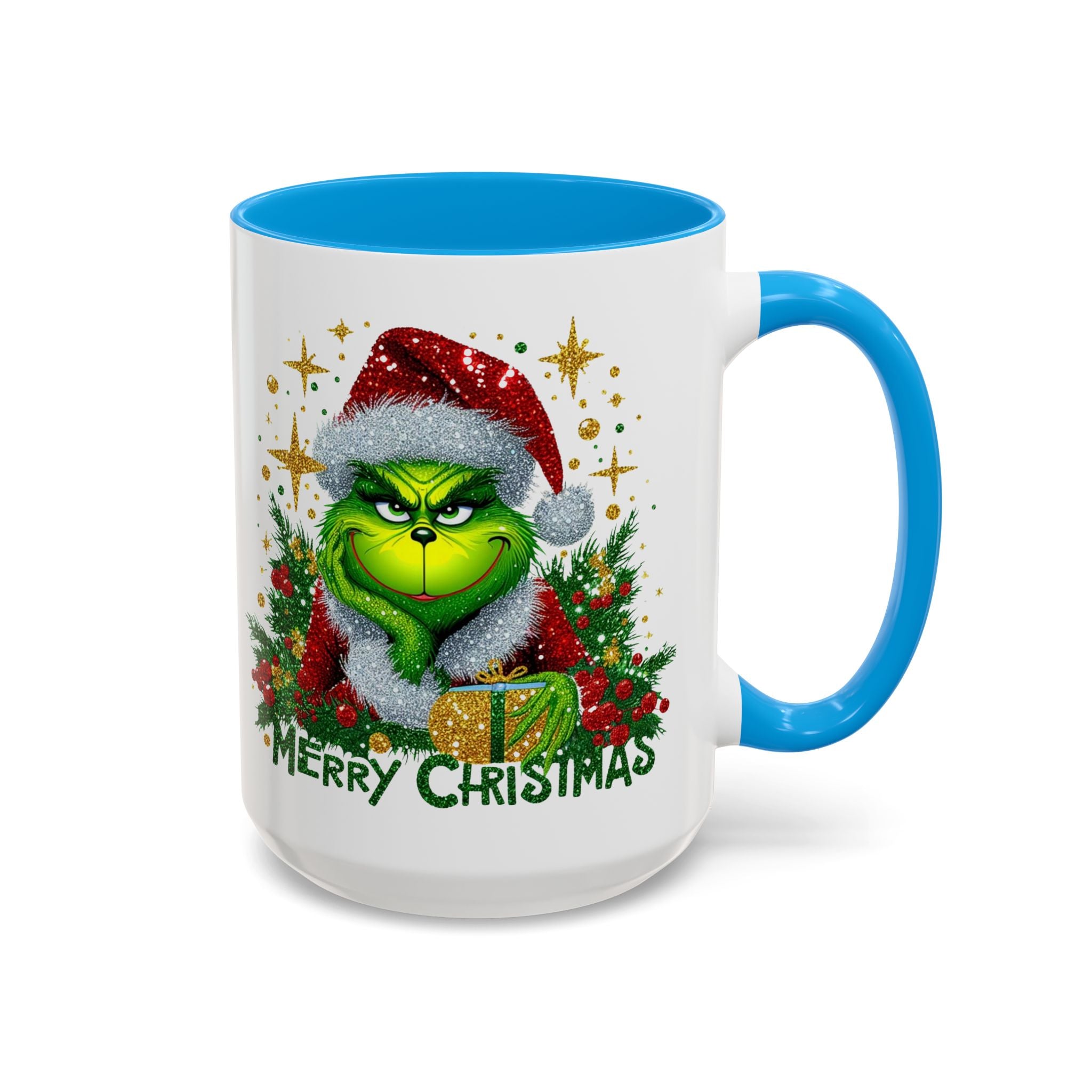 Grinchy Christmas Mug - 11oz & 15oz, Holiday Gift, Festive Beverage Cup, Winter Decorations, Fun Coffee Mug, Grinch Lover Gift