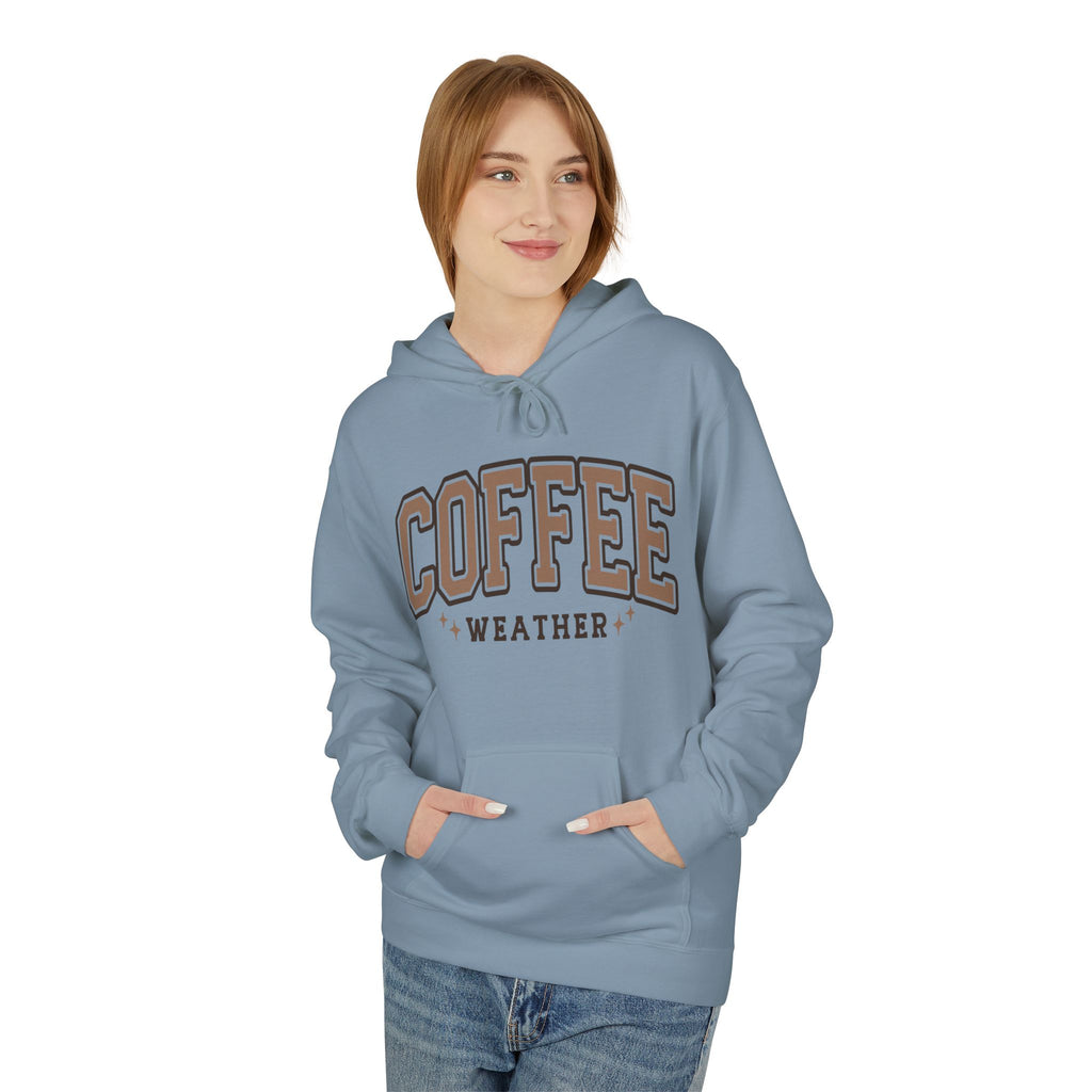 Coffee Weather Hoodie | Cozy Unisex Fleece Sweatshirt | Perfect Gift for Coffee Lovers & Fall Days | Warm Layer for Casual Outings, [...]