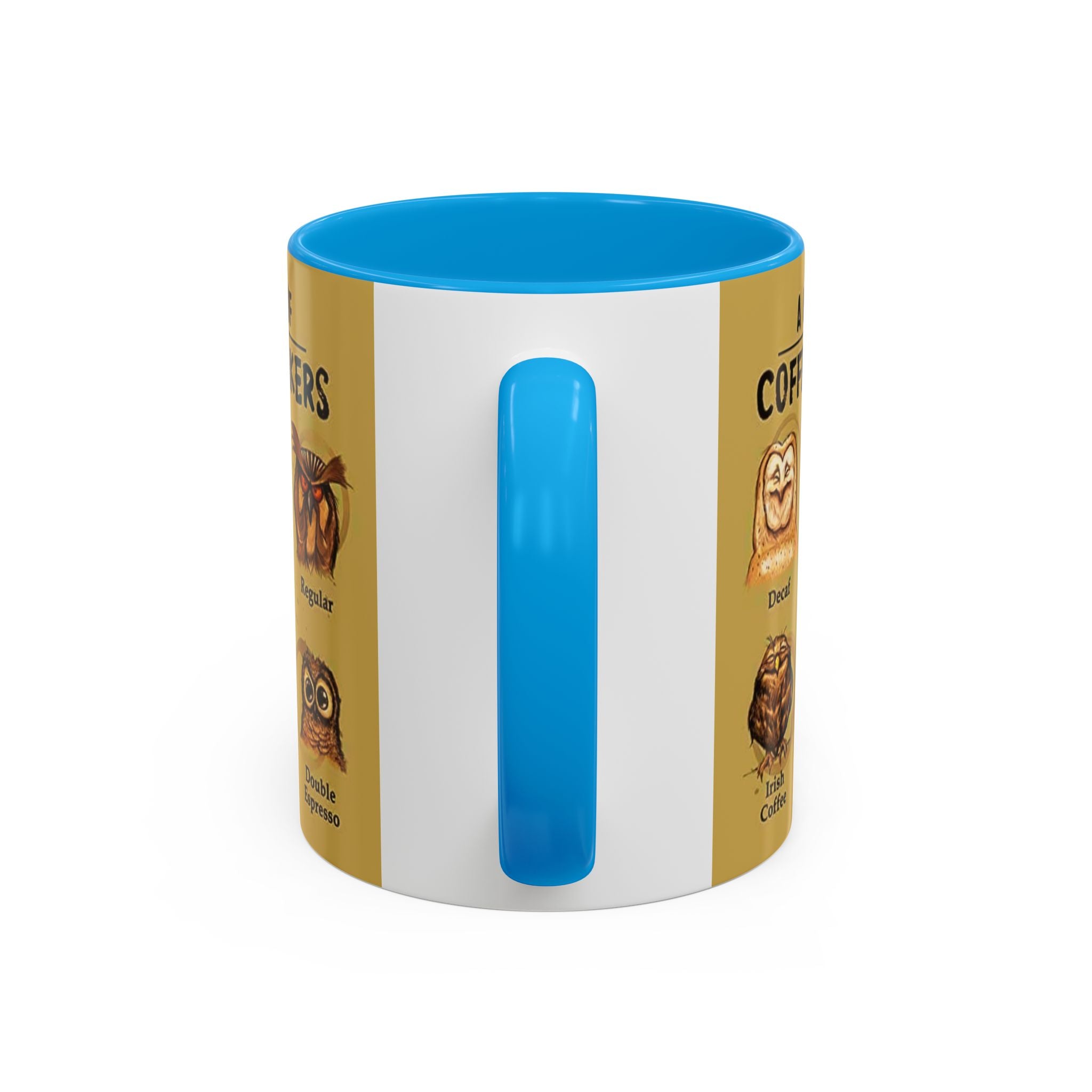 Coffee Owl Mug — "A Hoo's Hoo of Coffee Drinkers" 11oz/15oz
