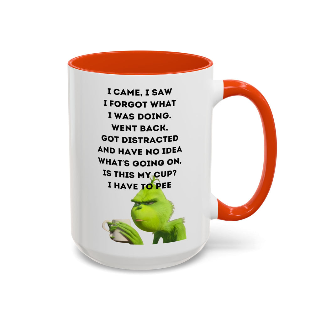 Colorful Grinch Coffee Mug, Fun Holiday Gift, Funny Tea Cup, Quirky Kitchen Decor, Grinch Fan Mug, Christmas Gift Idea