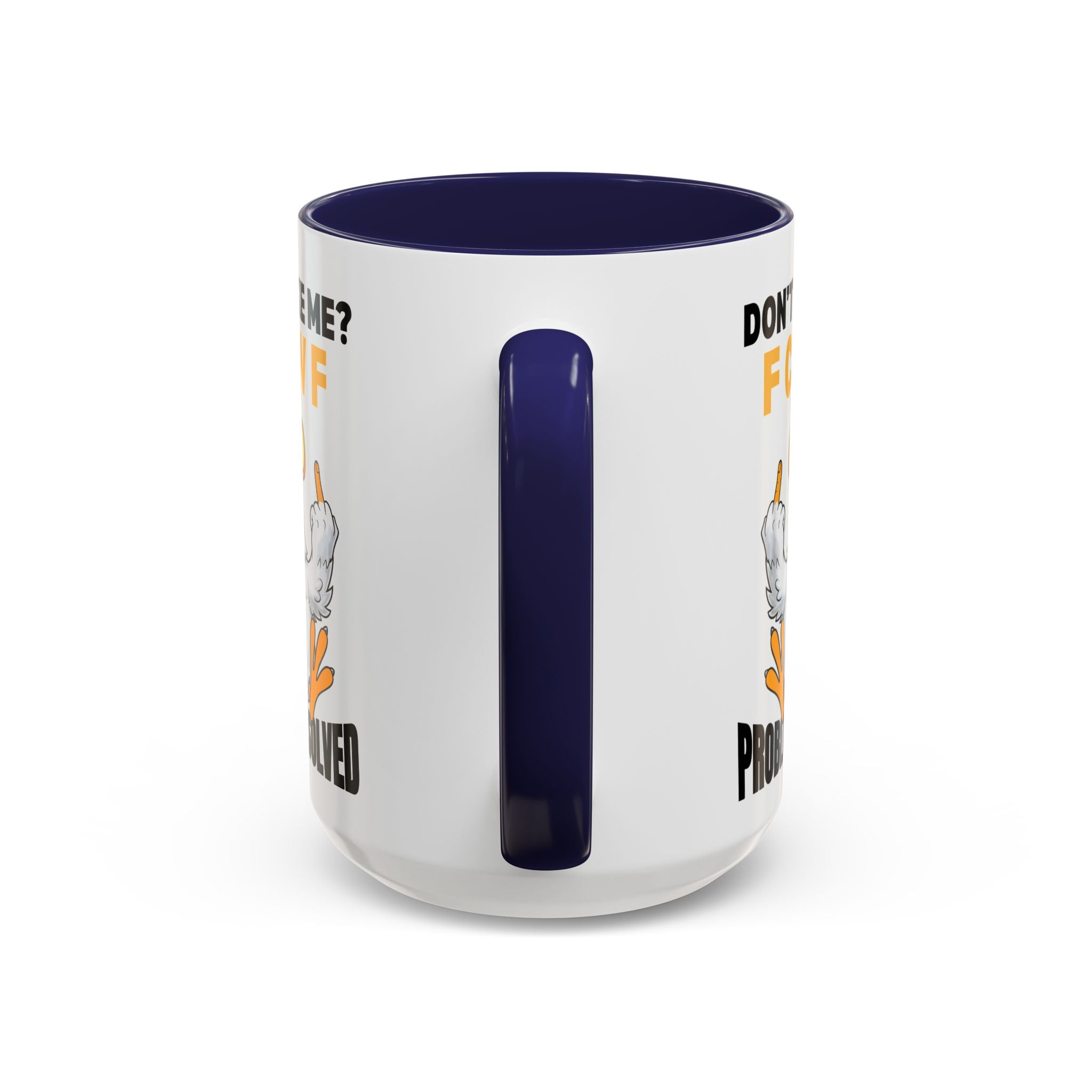 Don’t Like Me? F CAW F Chicken Mug — Funny Sarcastic Coffee Cup (11/15oz)