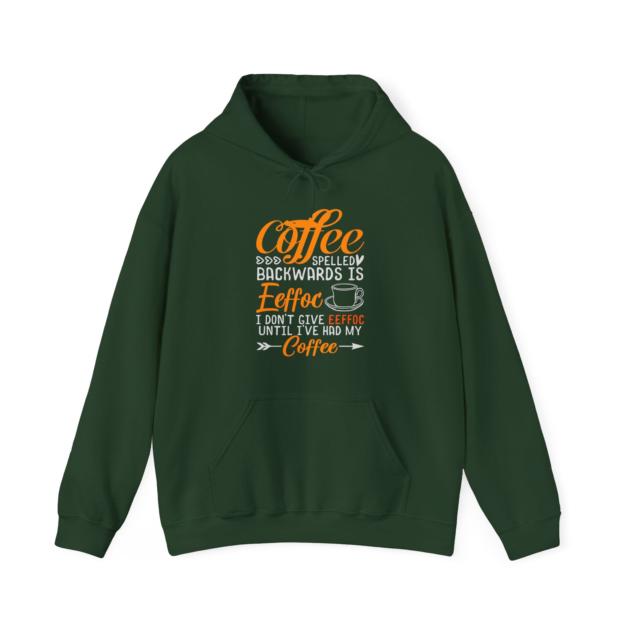 Give Me My Eeffoc Coffee - Unisex Heavy Blend Hooded Sweatshirt