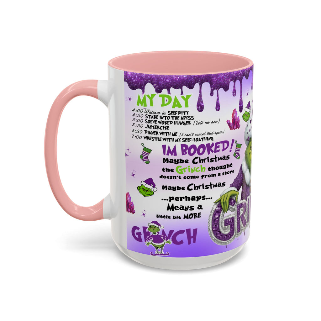 Grinchy Coffee Mug - Fun Holiday Mug, Christmas Gift, Office Decor, Grinch Lovers, DNA Test Humor