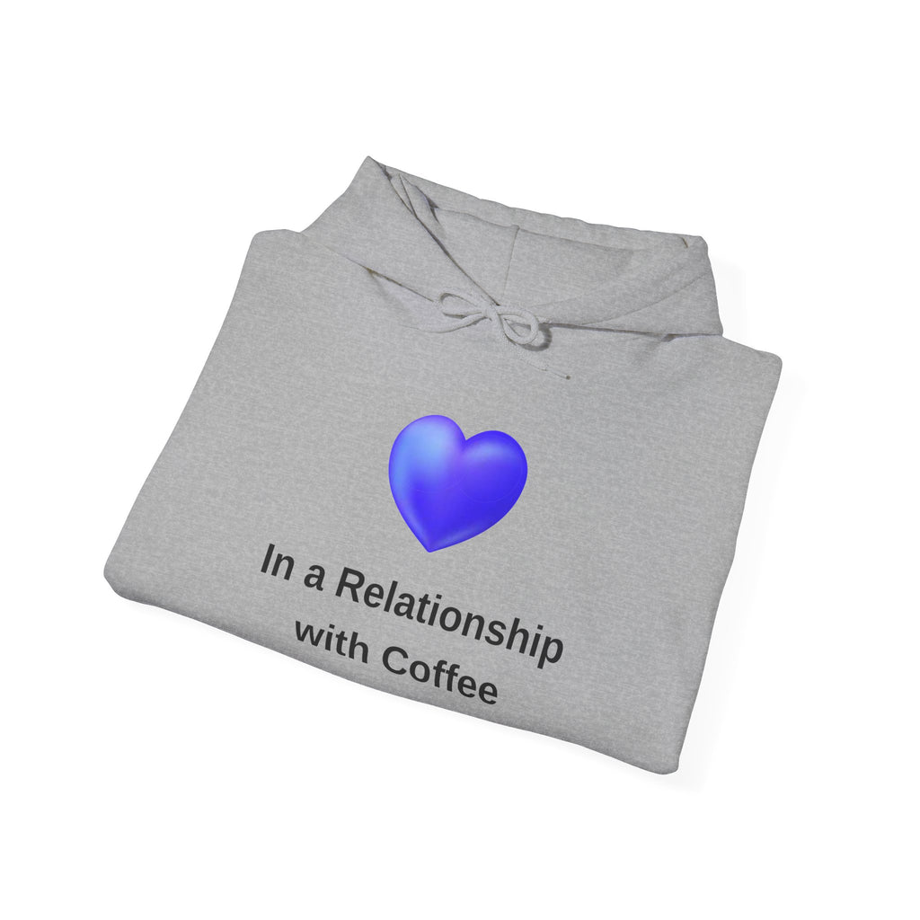 I'm In a Relationship With Coffee - Men's and Woman's Heavy Blend Hooded Sweatshirt