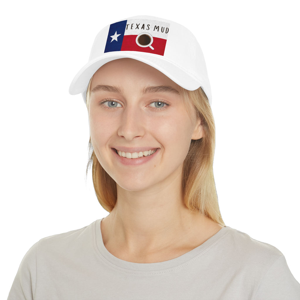 Texas Mud Coffee Flag Cap — Low Profile Baseball Hat
