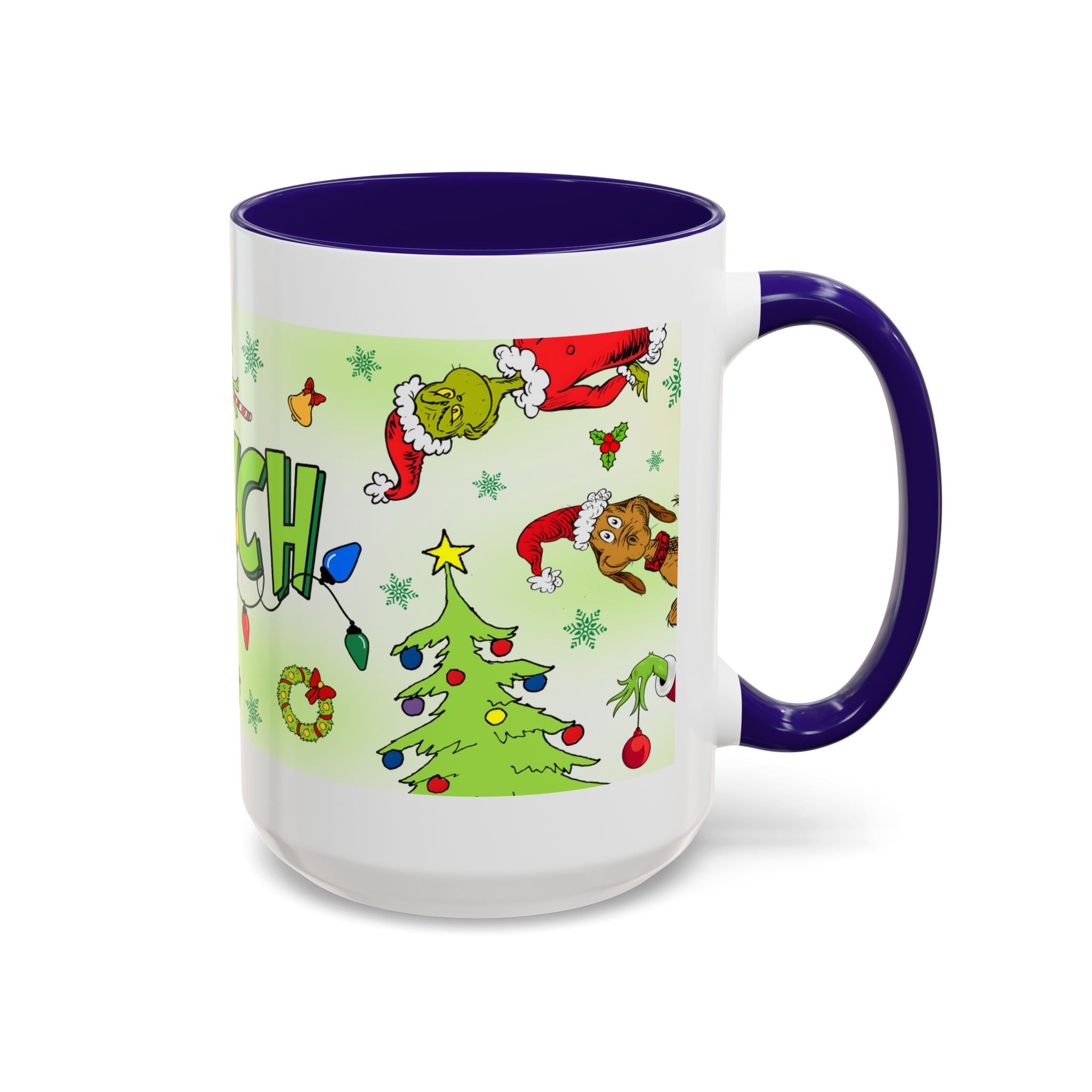 Whimsical The Grinch Mugs, Funny Holiday Gift, Christmas Coffee Cup, Festive Drinkware, Grinch Themed Mug