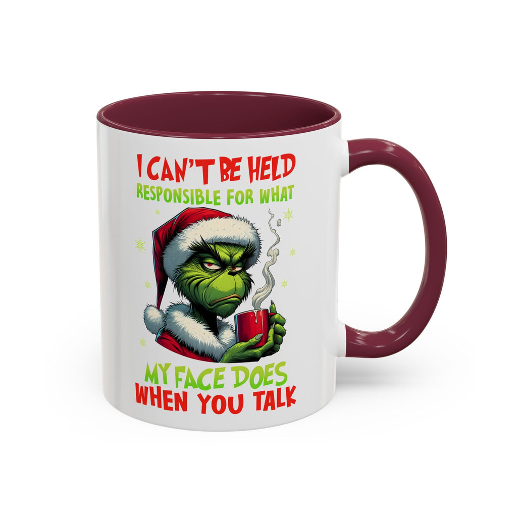 Colorful Grinch Mugs - Perfect for the Holidays, Funny Gift, Coffee Mug, Christmas Present, Office Humor, Grinch Lover