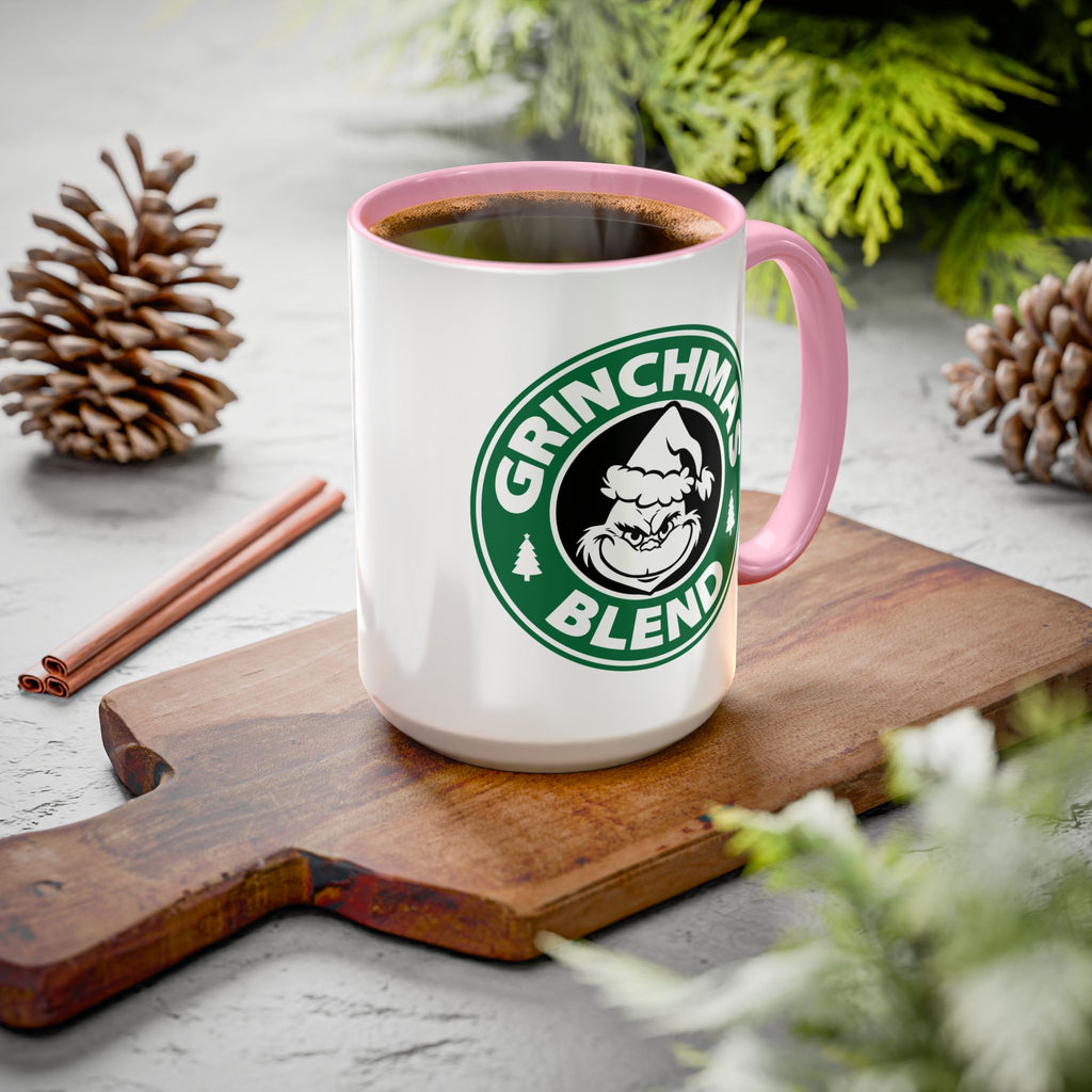 Christmas Grinch Coffee Mug, Colorful 11oz & 15oz Mugs, Holiday Gift, Funny Grinchmas Mug, Winter Decor, Unique Coffee Cup