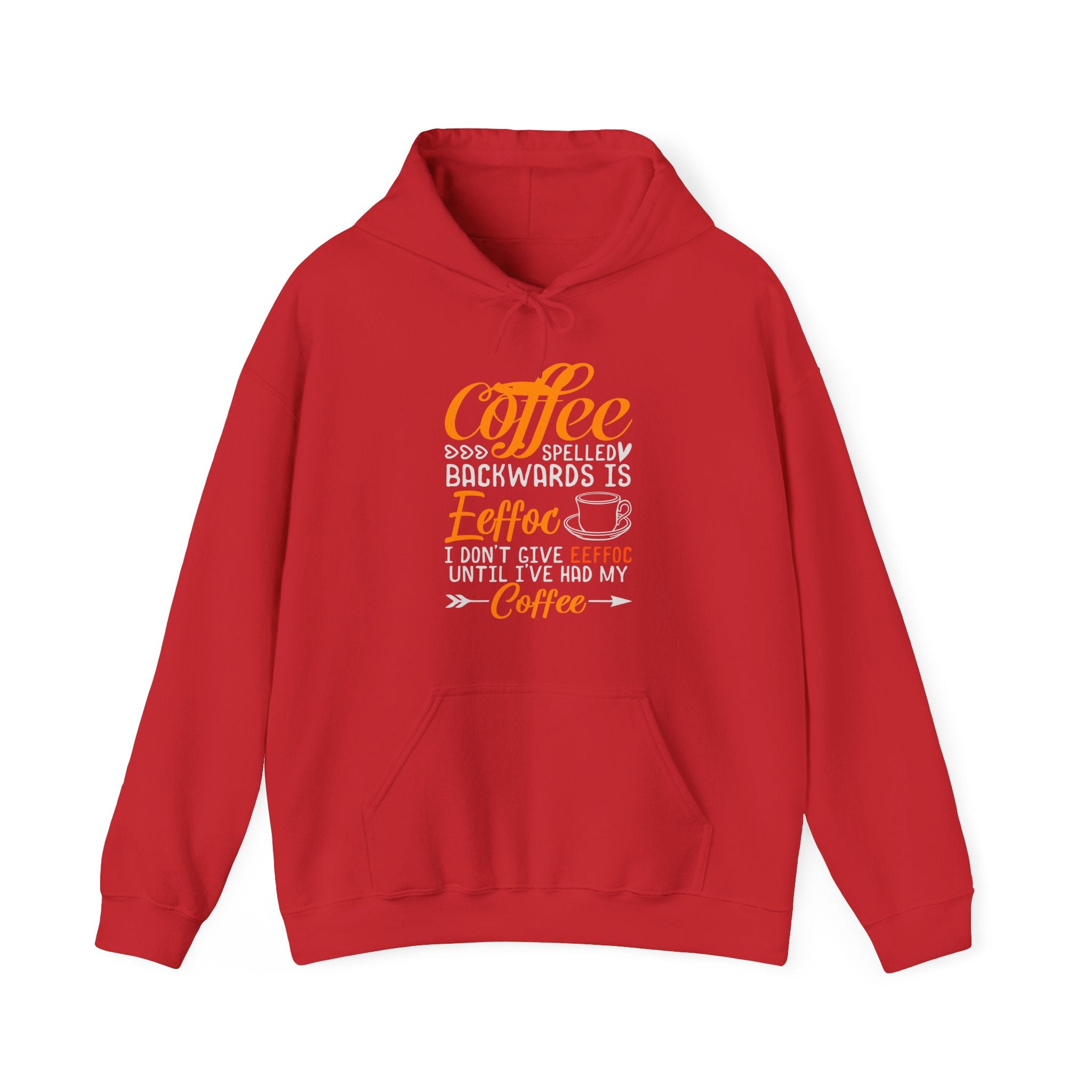 Give Me My Eeffoc Coffee - Unisex Heavy Blend Hooded Sweatshirt
