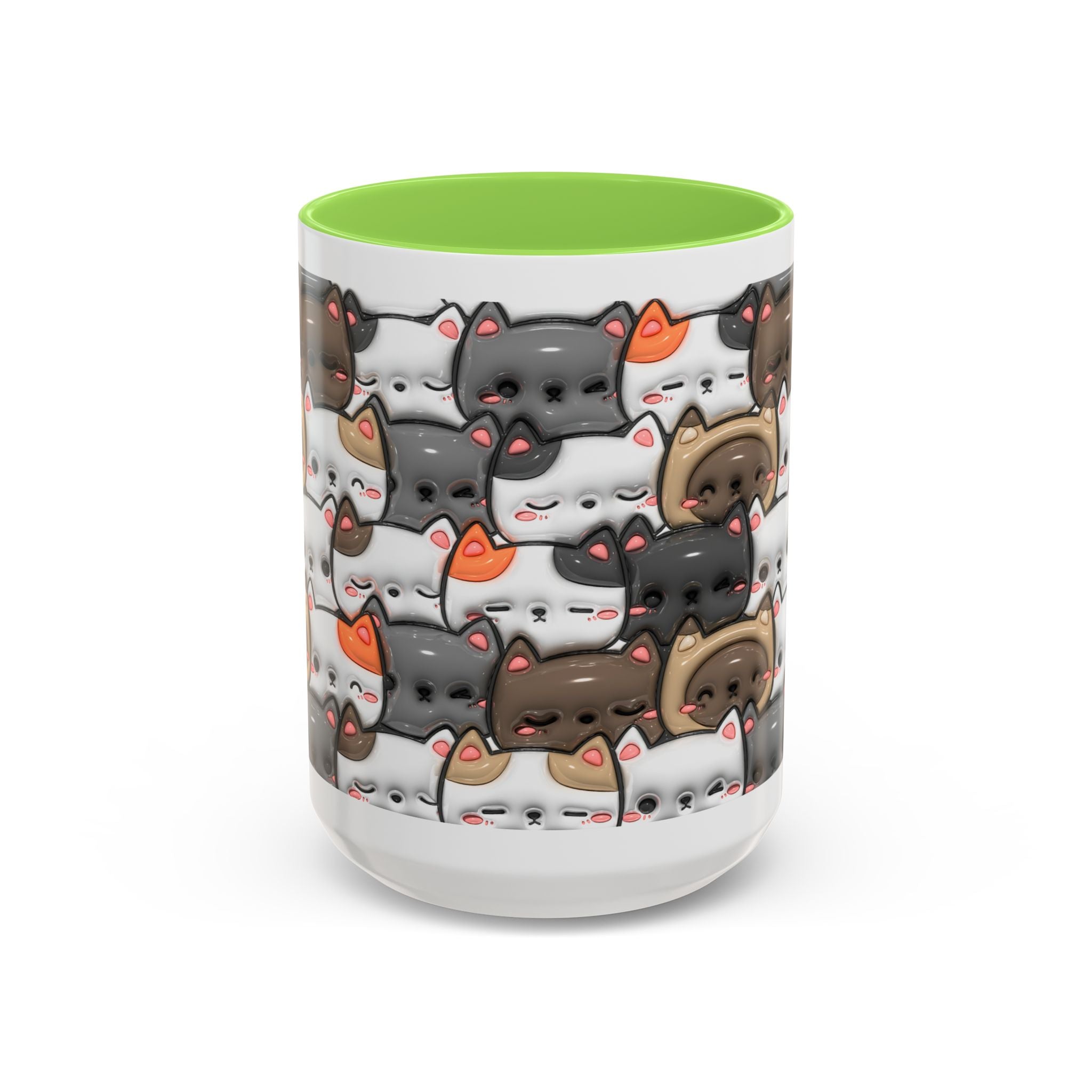 Colorful Cat Mugs - Cute Pet Lover Gift, Cat-Themed Coffee Cup, Cat Lover's Mug, Fun Kitchen Decor, Feline Art Drinkware