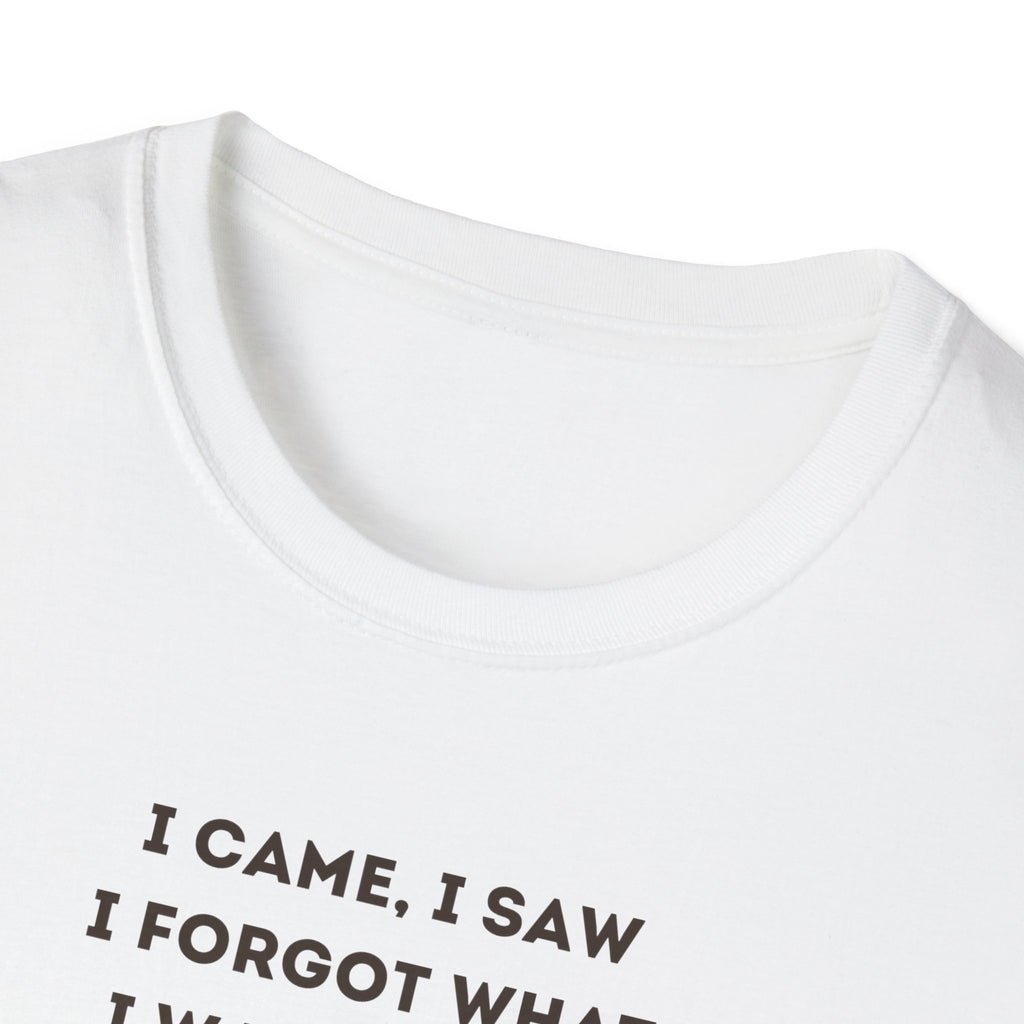 Funny Forgetful Grandpa Quote T-Shirt | Cute Elderly Character Tee