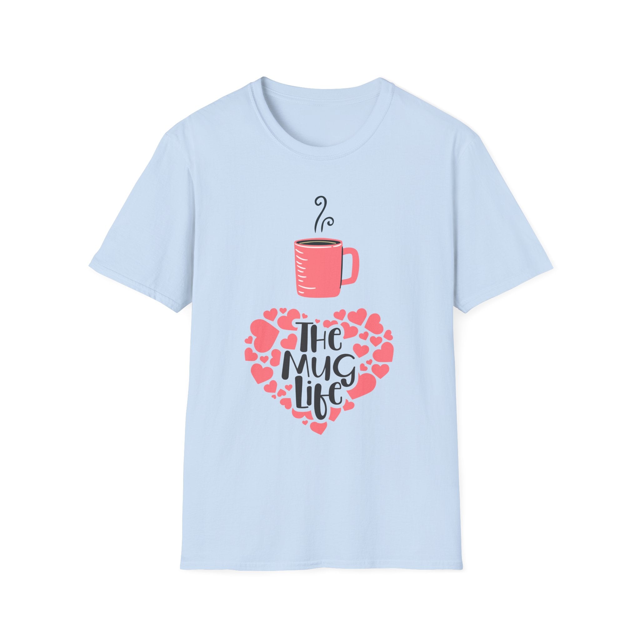 The Hot Coffee Mug Life - Unisex Softstyle T-Shirt
