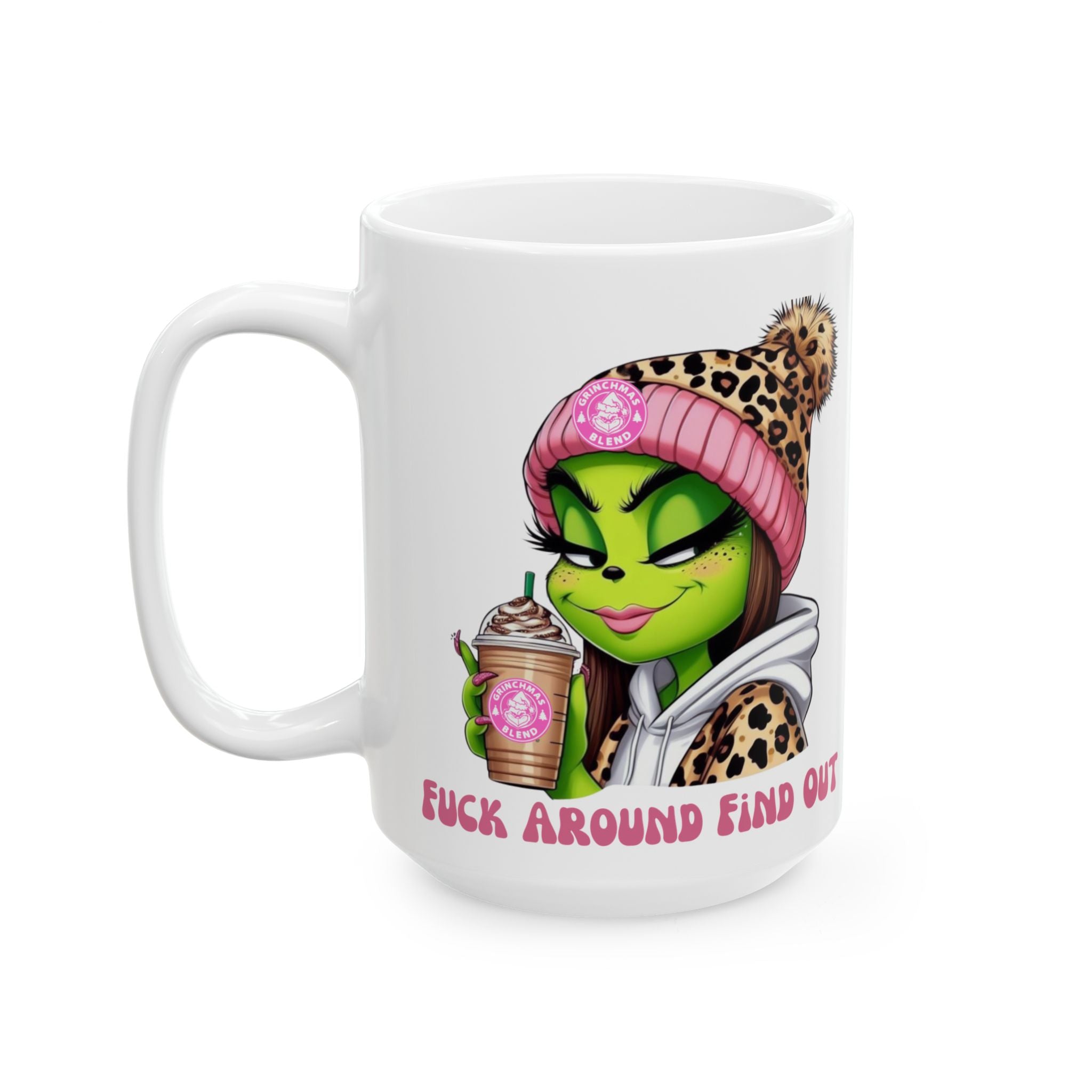 FA/FO Fun and Sassy Ceramic Mug | Cute Coffee Cup | Gift for Crazy Plant Lovers | Motivational Mug | Home Decor | Birthday Gift