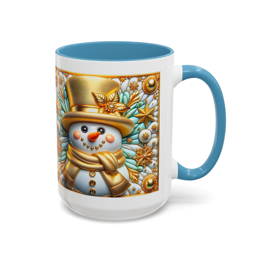 Festive Snowman Coffee Mug | Holiday Gift, Winter Decor, Cute Mug, Christmas Mug, Snowman Lover's Gift