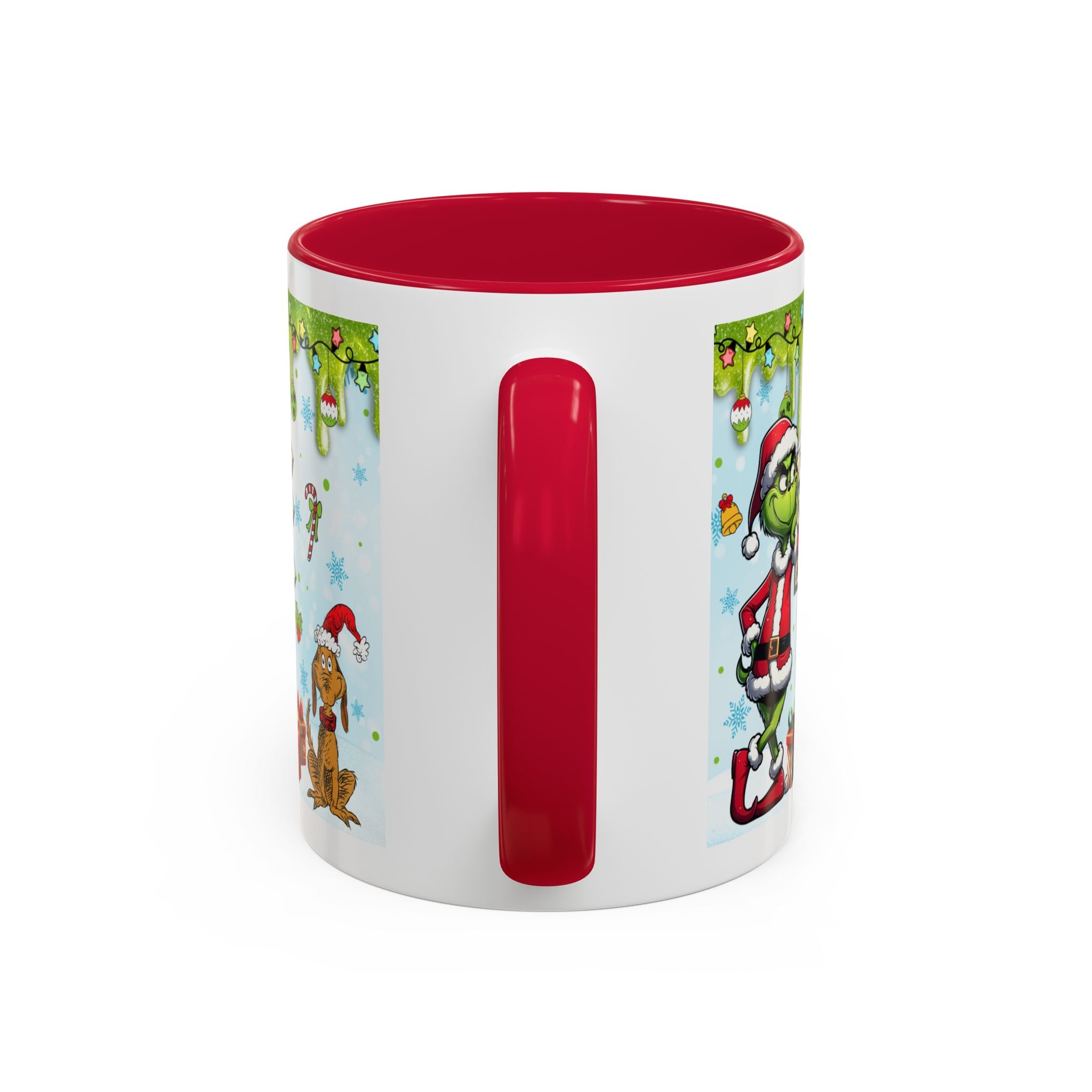 Grinch Christmas Mug | Colorful 11oz 15oz Ceramic Coffee Cup