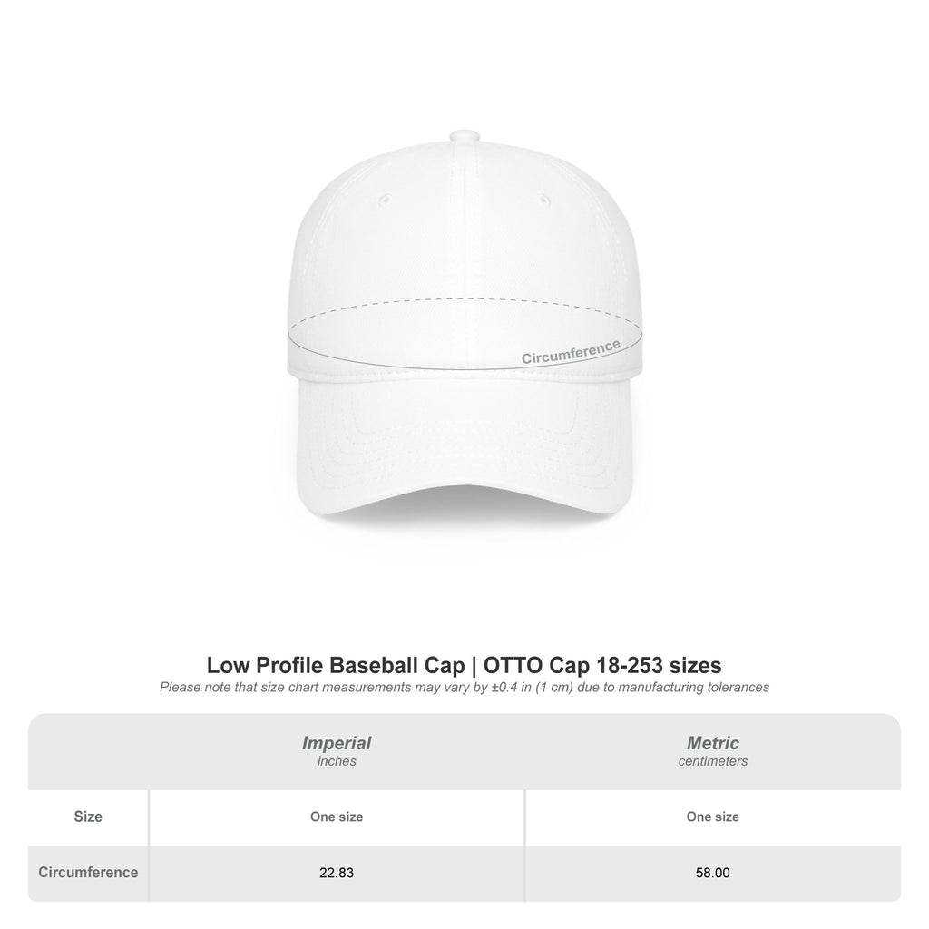 Love and Coffee Low Profile Baseball Cap