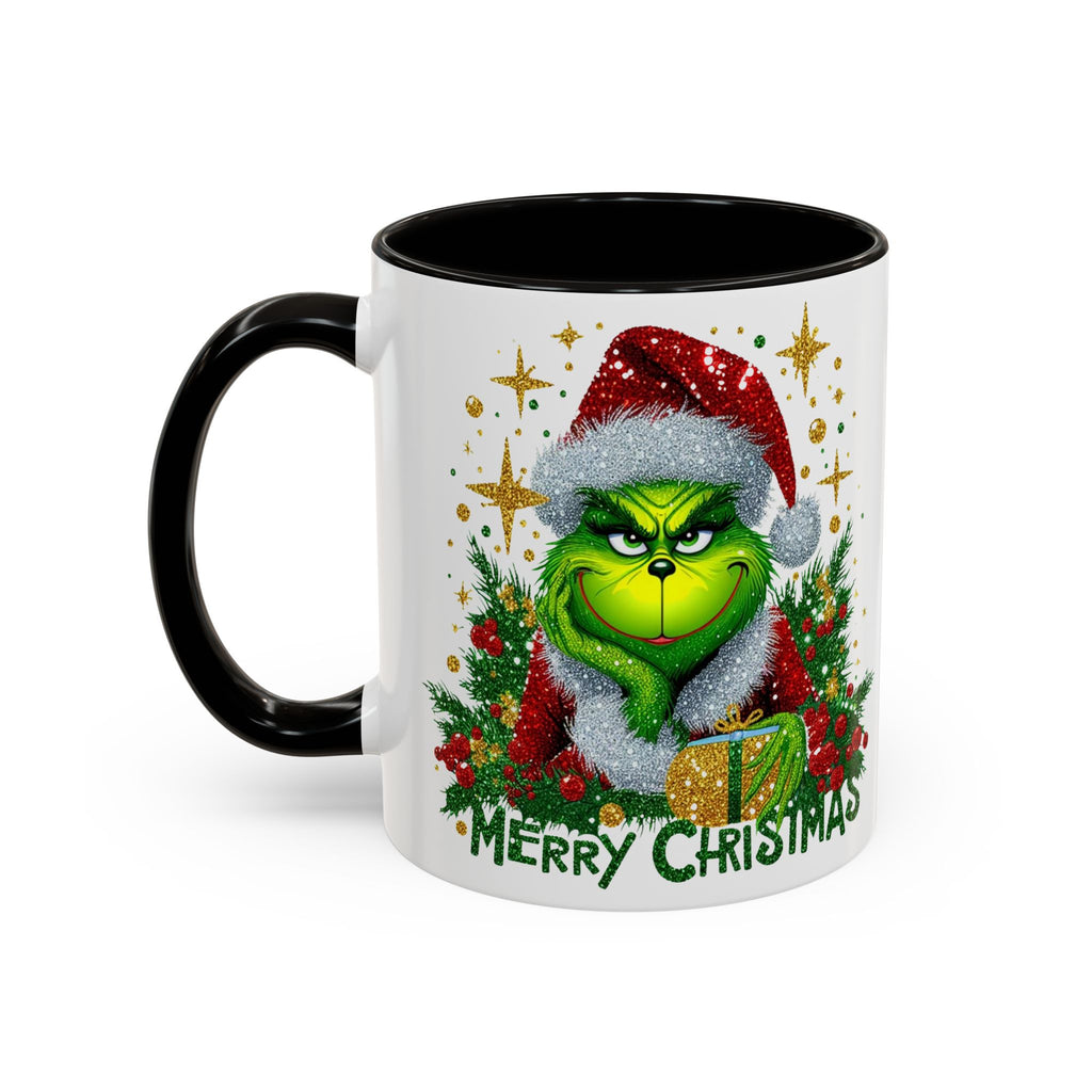Grinchy Christmas Mug - 11oz & 15oz, Holiday Gift, Festive Beverage Cup, Winter Decorations, Fun Coffee Mug, Grinch Lover Gift