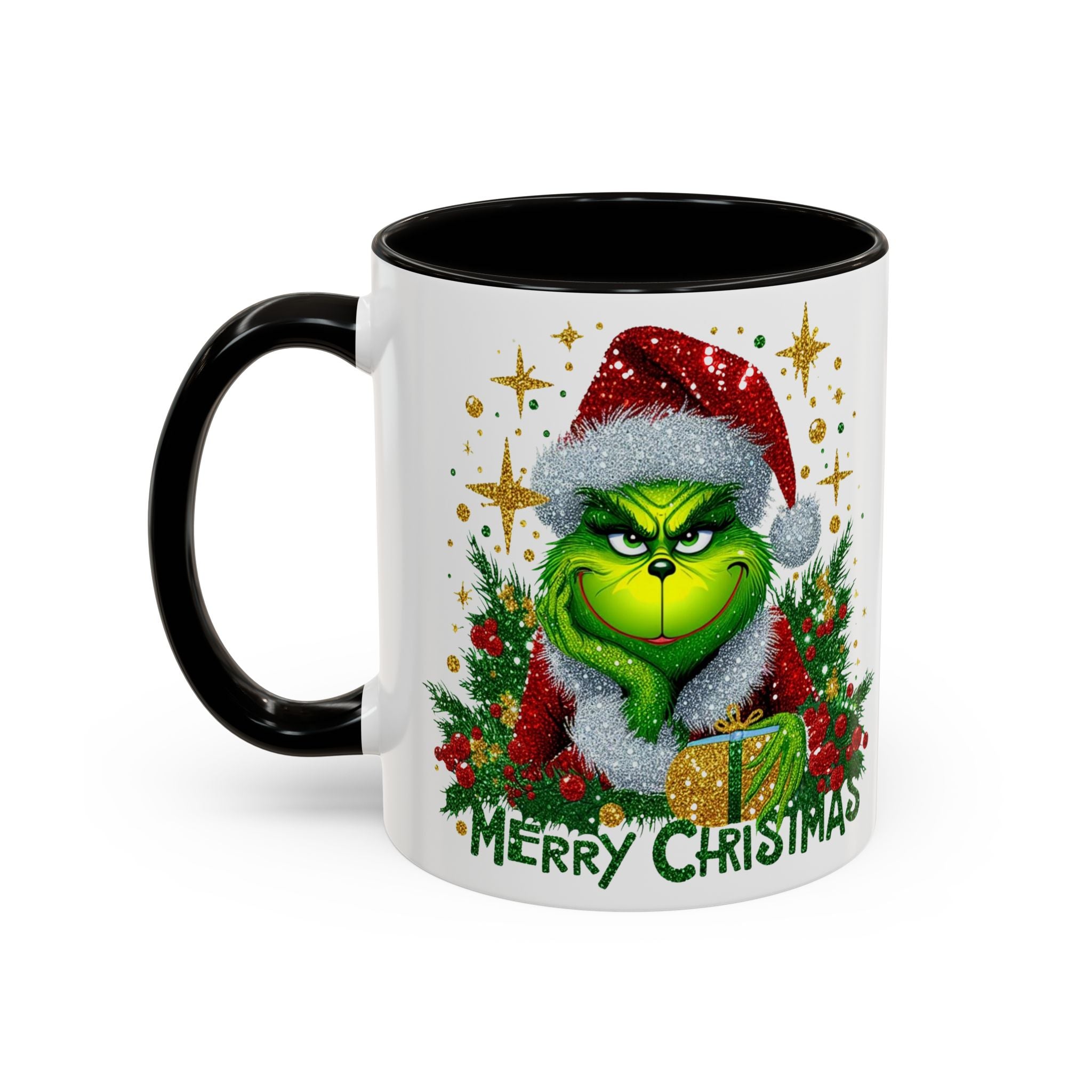 Grinchy Christmas Mug - 11oz & 15oz, Holiday Gift, Festive Beverage Cup, Winter Decorations, Fun Coffee Mug, Grinch Lover Gift