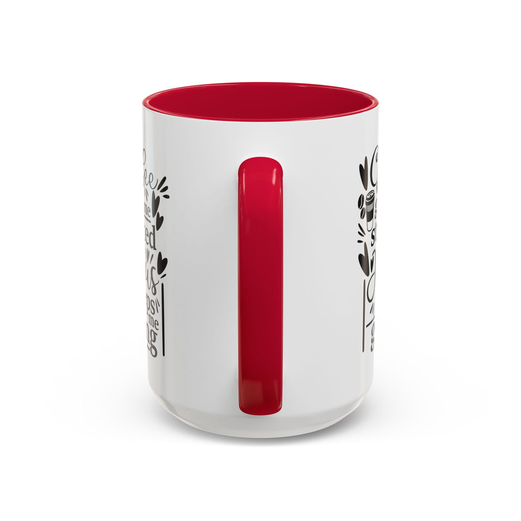 Faithful Morning Mug, Christian Coffee Cup, Religious Tea Mug, Jesus and Coffee Drinkware, Colorful Ceramic Mug