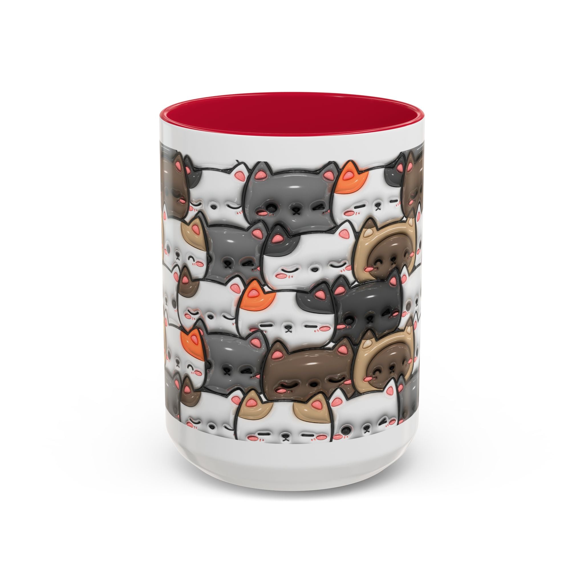 Colorful Cat Mugs - Cute Pet Lover Gift, Cat-Themed Coffee Cup, Cat Lover's Mug, Fun Kitchen Decor, Feline Art Drinkware