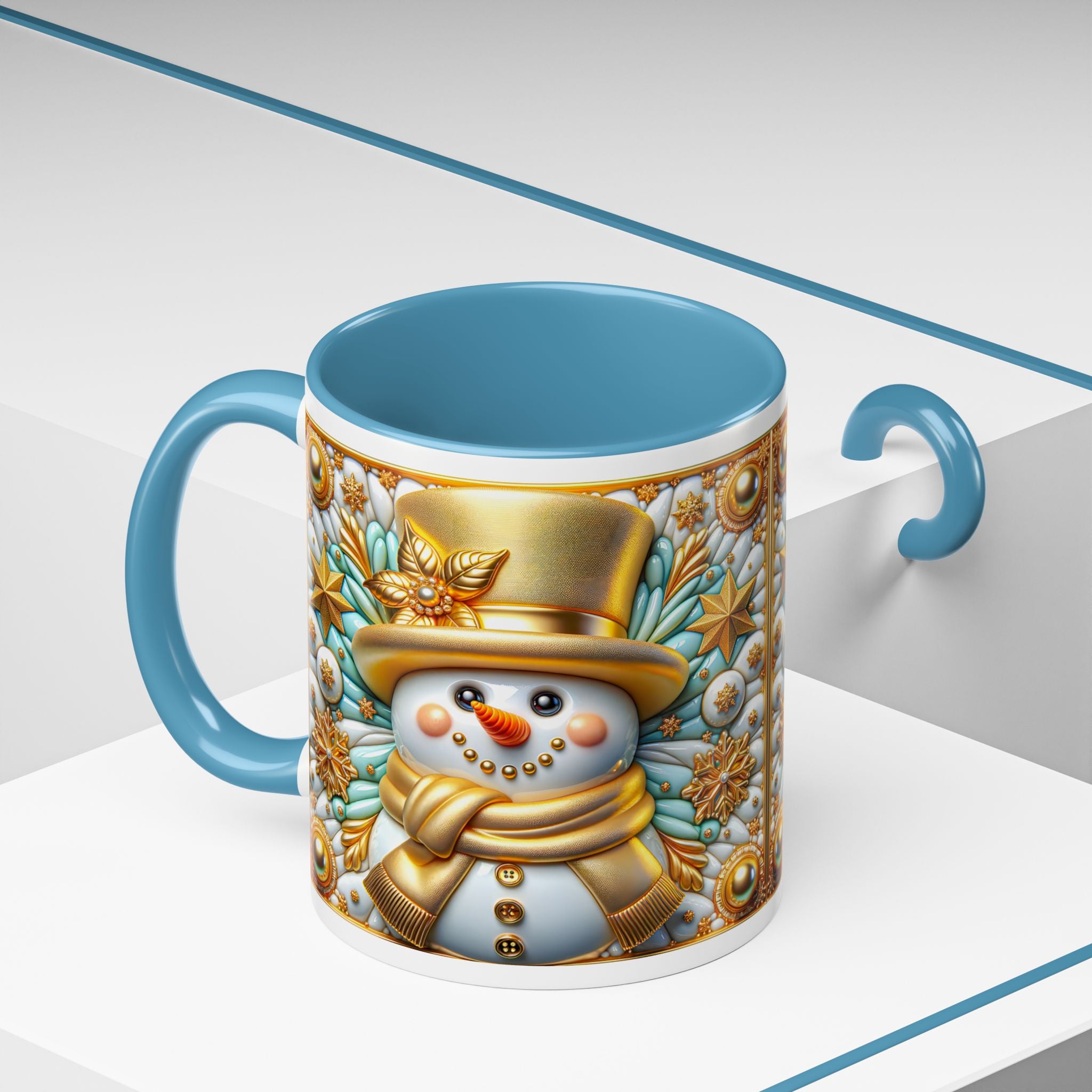 Festive Snowman Coffee Mug | Holiday Gift, Winter Decor, Cute Mug, Christmas Mug, Snowman Lover's Gift