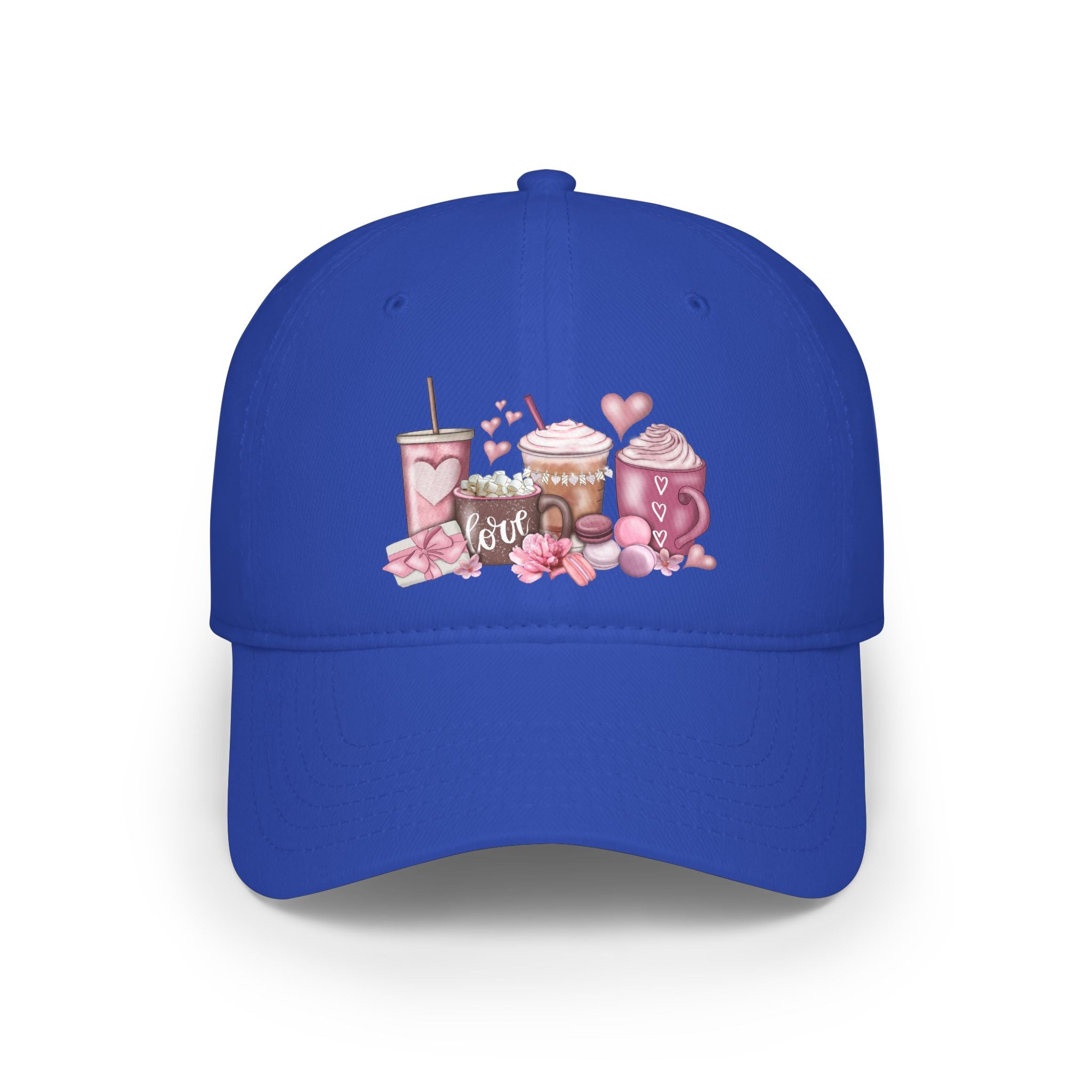 Love and Coffee Low Profile Baseball Cap