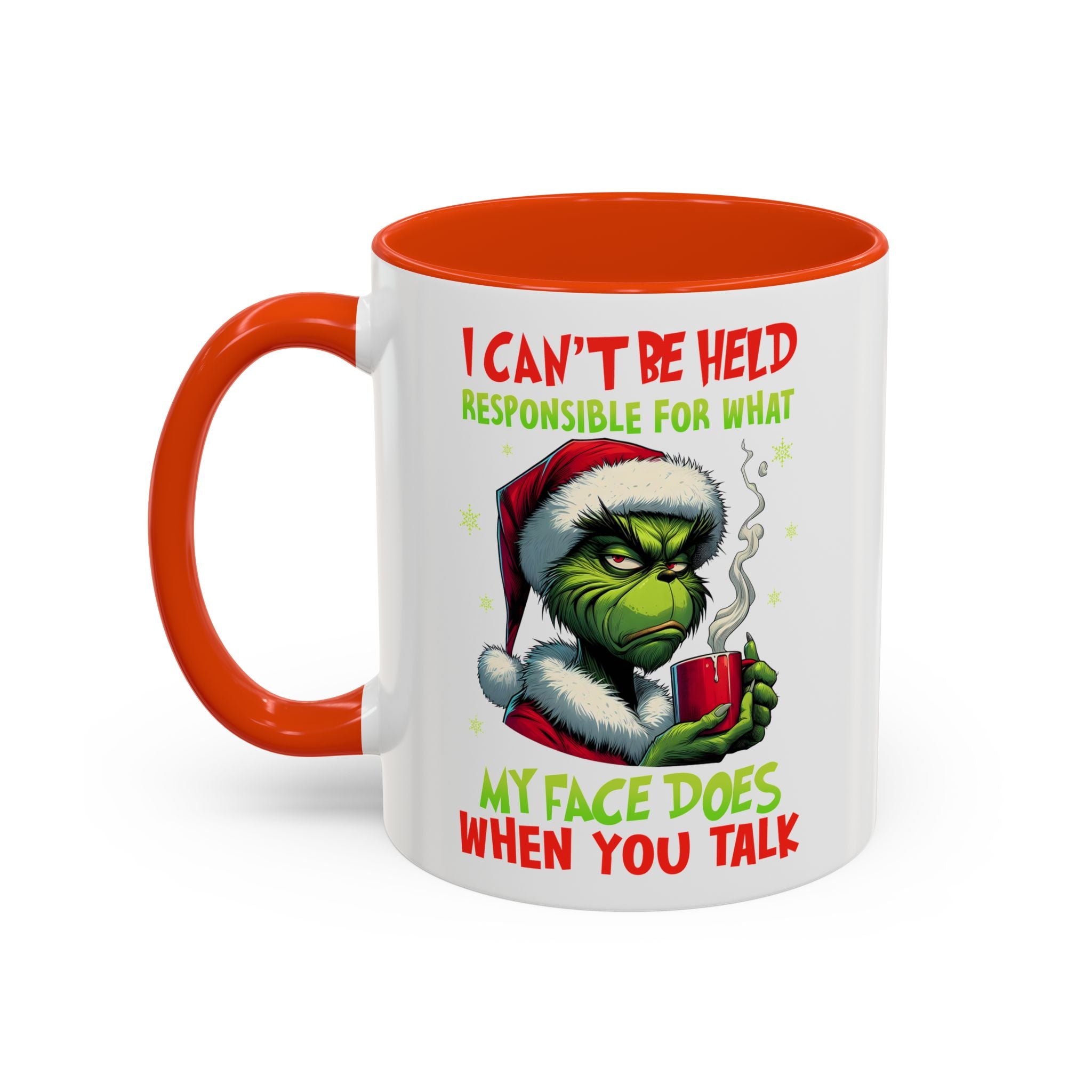 Colorful Grinch Mugs - Perfect for the Holidays, Funny Gift, Coffee Mug, Christmas Present, Office Humor, Grinch Lover