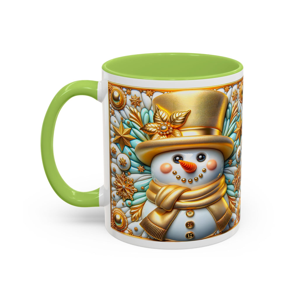 Festive Snowman Coffee Mug | Holiday Gift, Winter Decor, Cute Mug, Christmas Mug, Snowman Lover's Gift