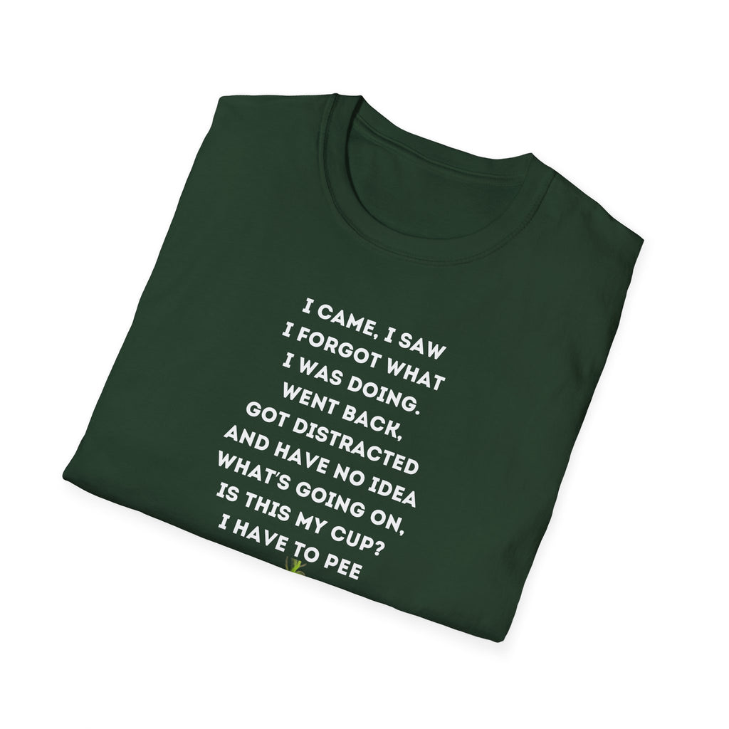 Forgetful Grinch Coffee T-Shirt | Funny Meme Holiday Tee