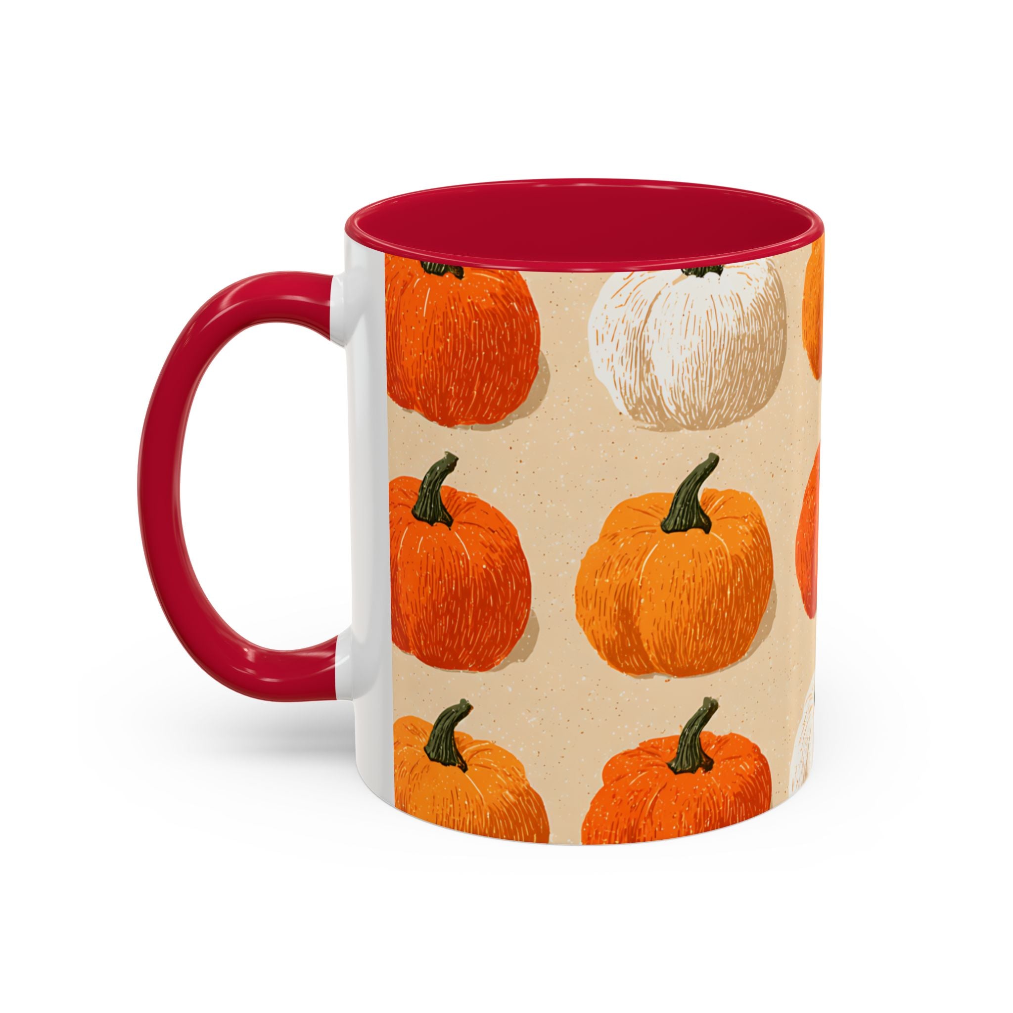 Autumn Pumpkin Mugs - Cozy Coffee Cups for Fall, Seasonal Drinkware, Thanksgiving Gifts, Home Decor, Pumpkin Spice Lovers