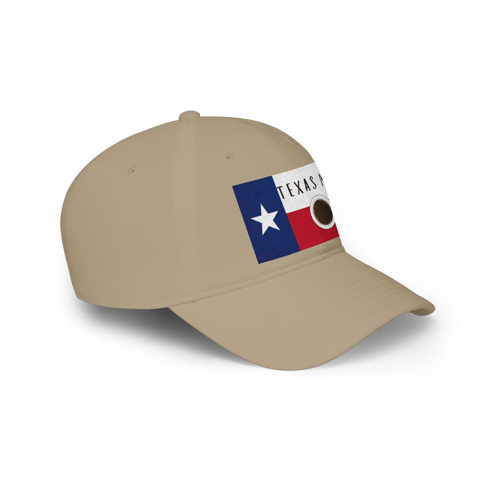 Texas Mud Coffee Flag Cap — Low Profile Baseball Hat
