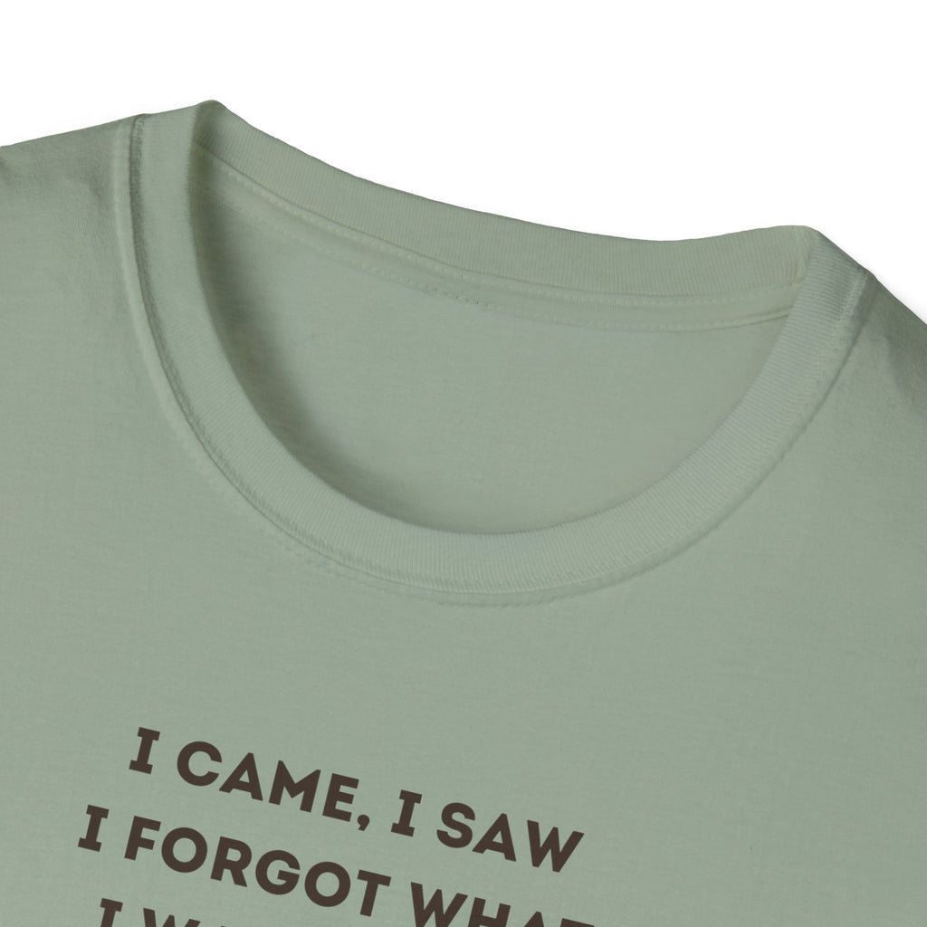 Funny Forgetful Grandpa Quote T-Shirt | Cute Elderly Character Tee