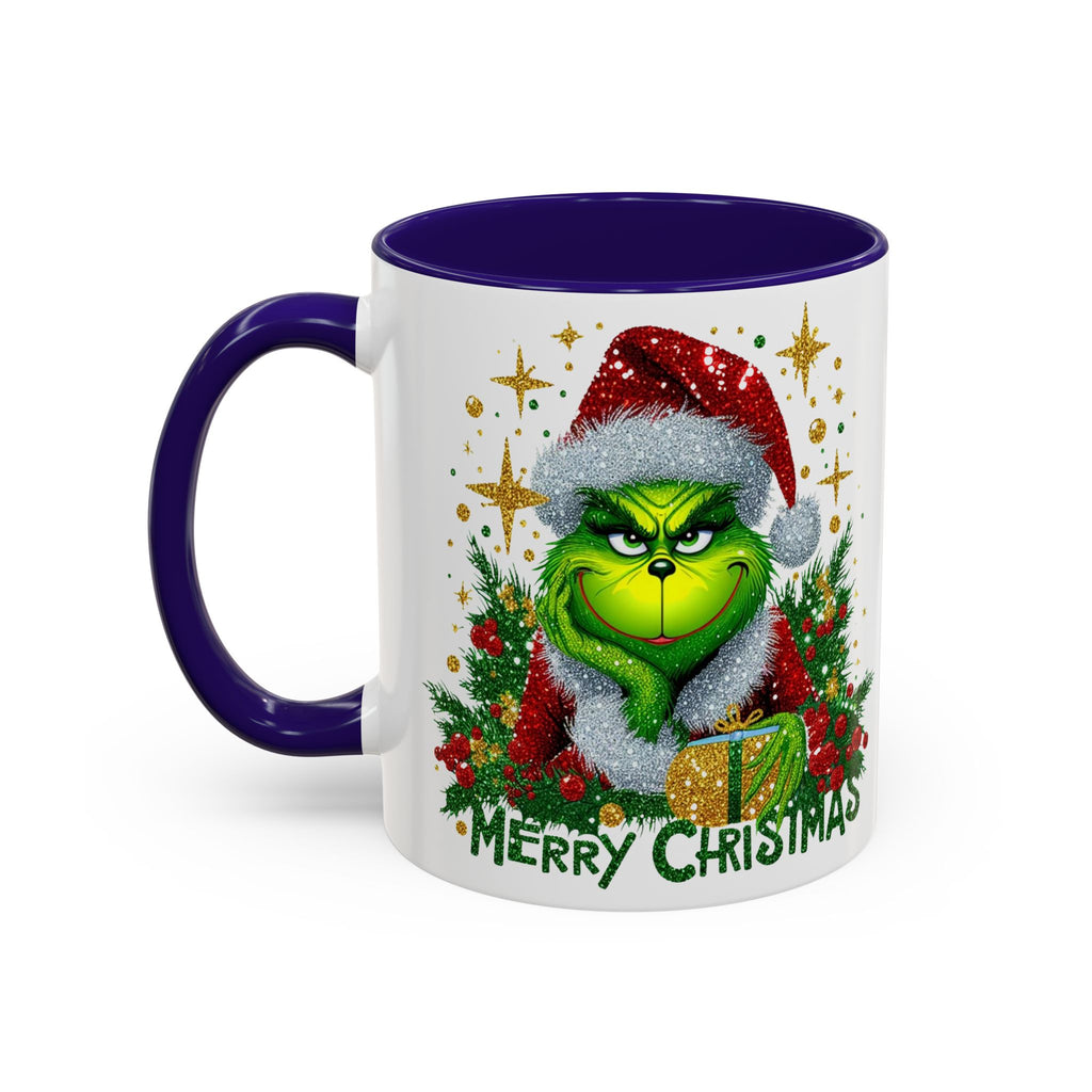Grinchy Christmas Mug - 11oz & 15oz, Holiday Gift, Festive Beverage Cup, Winter Decorations, Fun Coffee Mug, Grinch Lover Gift